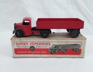 Dinky Supertoys 521 Bedford Articulated Lorry In Its Original Box