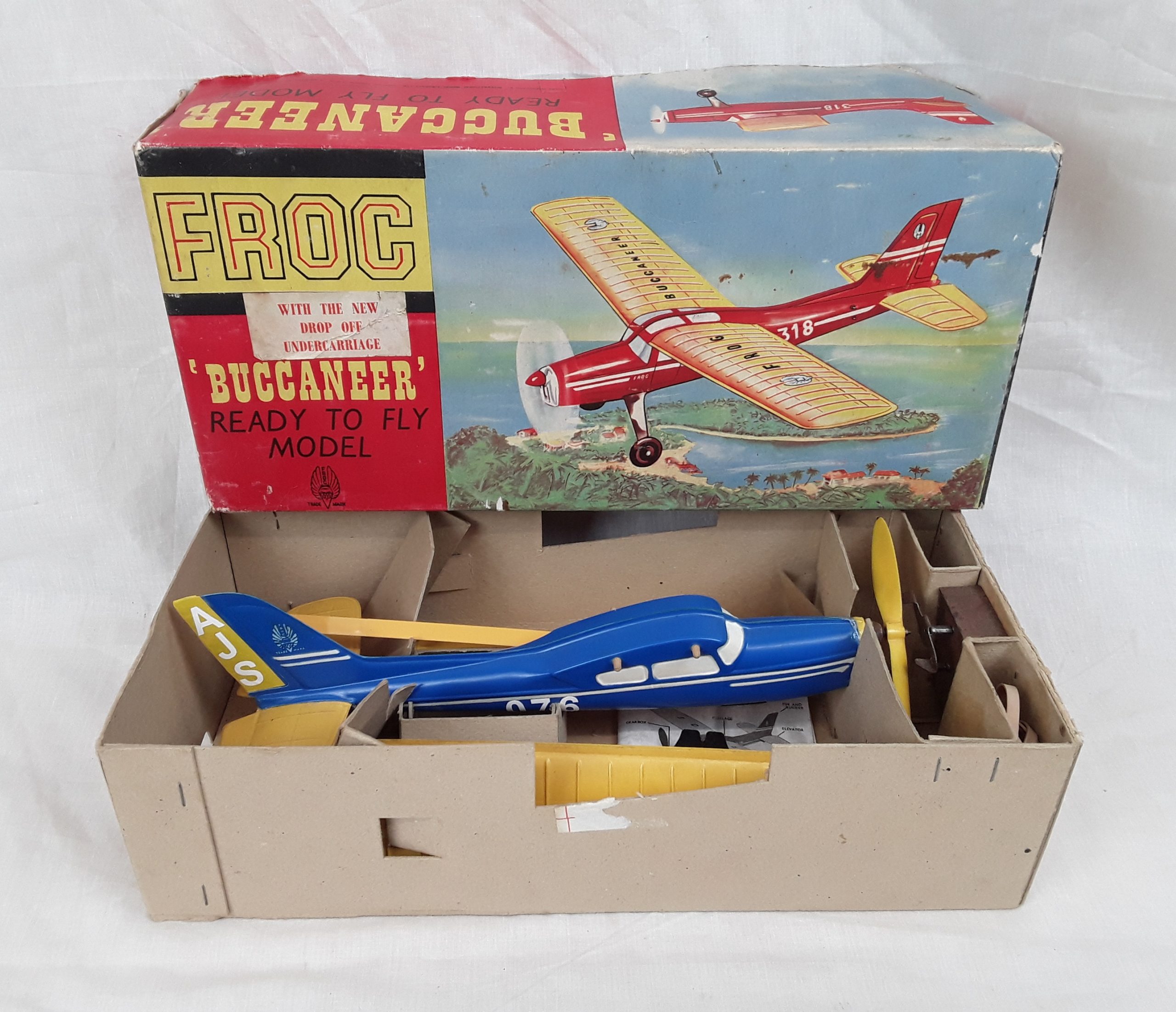 1960's Frog Buccaneer Aircraft Model Kit