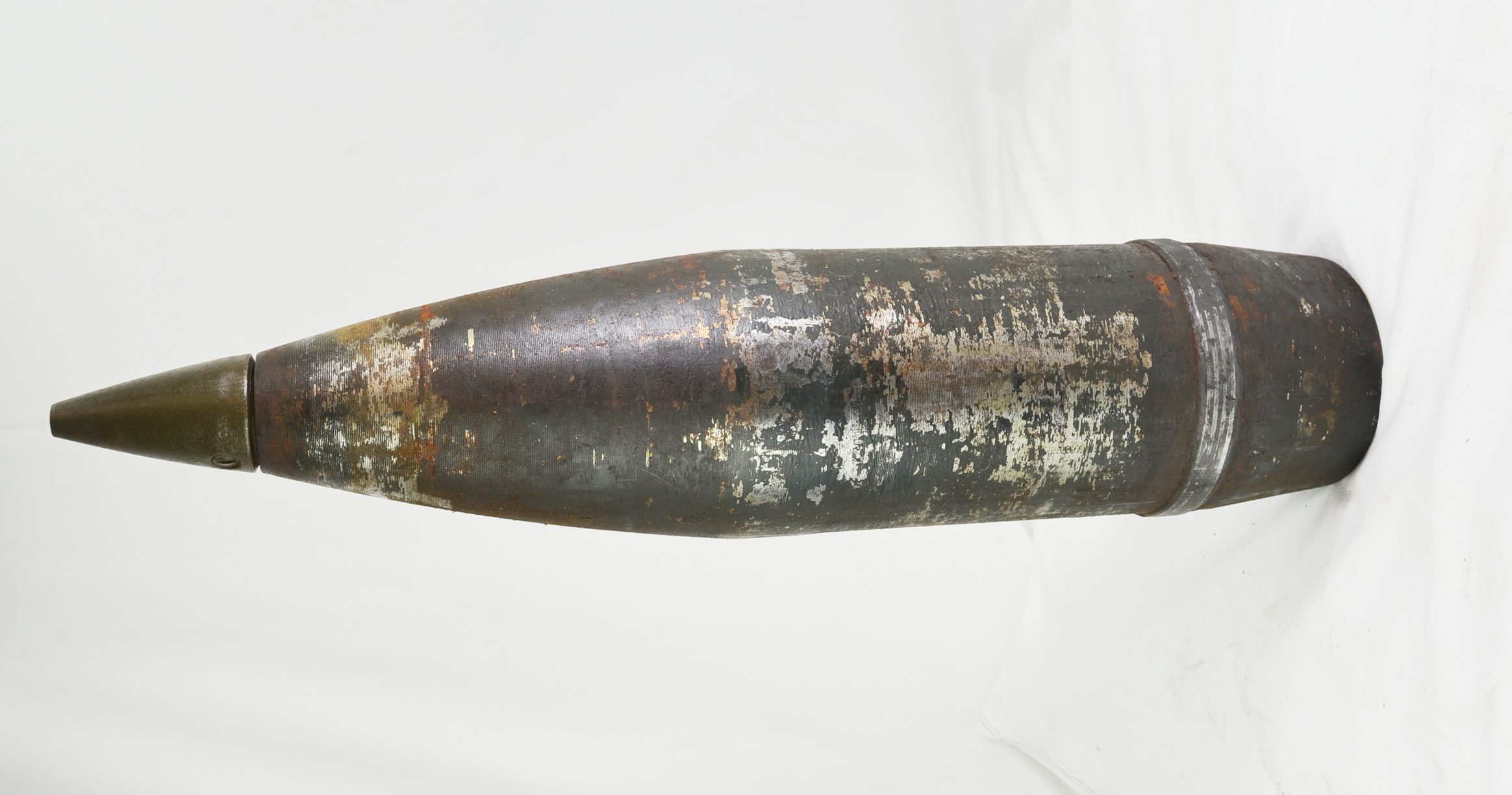 WW2 German 15.2cm Howitzer Shell with Waffenamt Rare Item