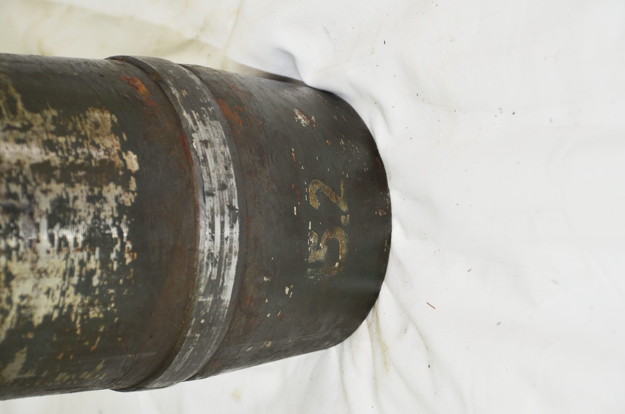 WW2 German 15.2cm Howitzer Shell with Waffenamt Rare Item - Image 10