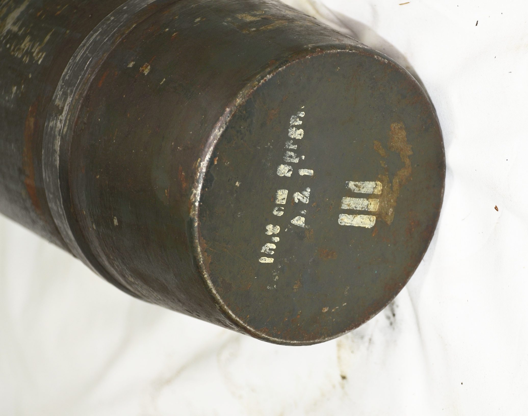 WW2 German 15.2cm Howitzer Shell with Waffenamt Rare Item - Image 11