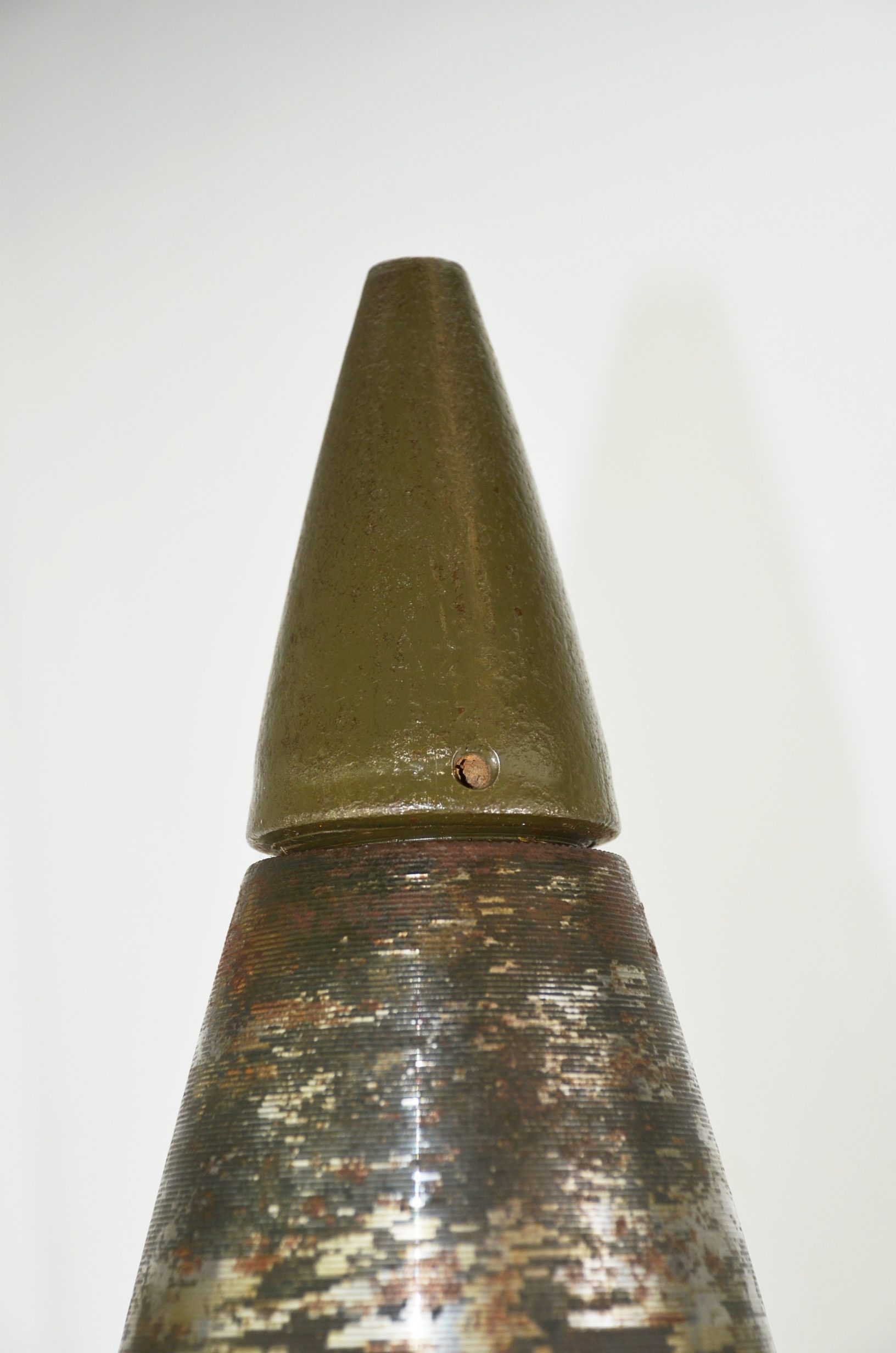 WW2 German 15.2cm Howitzer Shell with Waffenamt Rare Item - Image 6