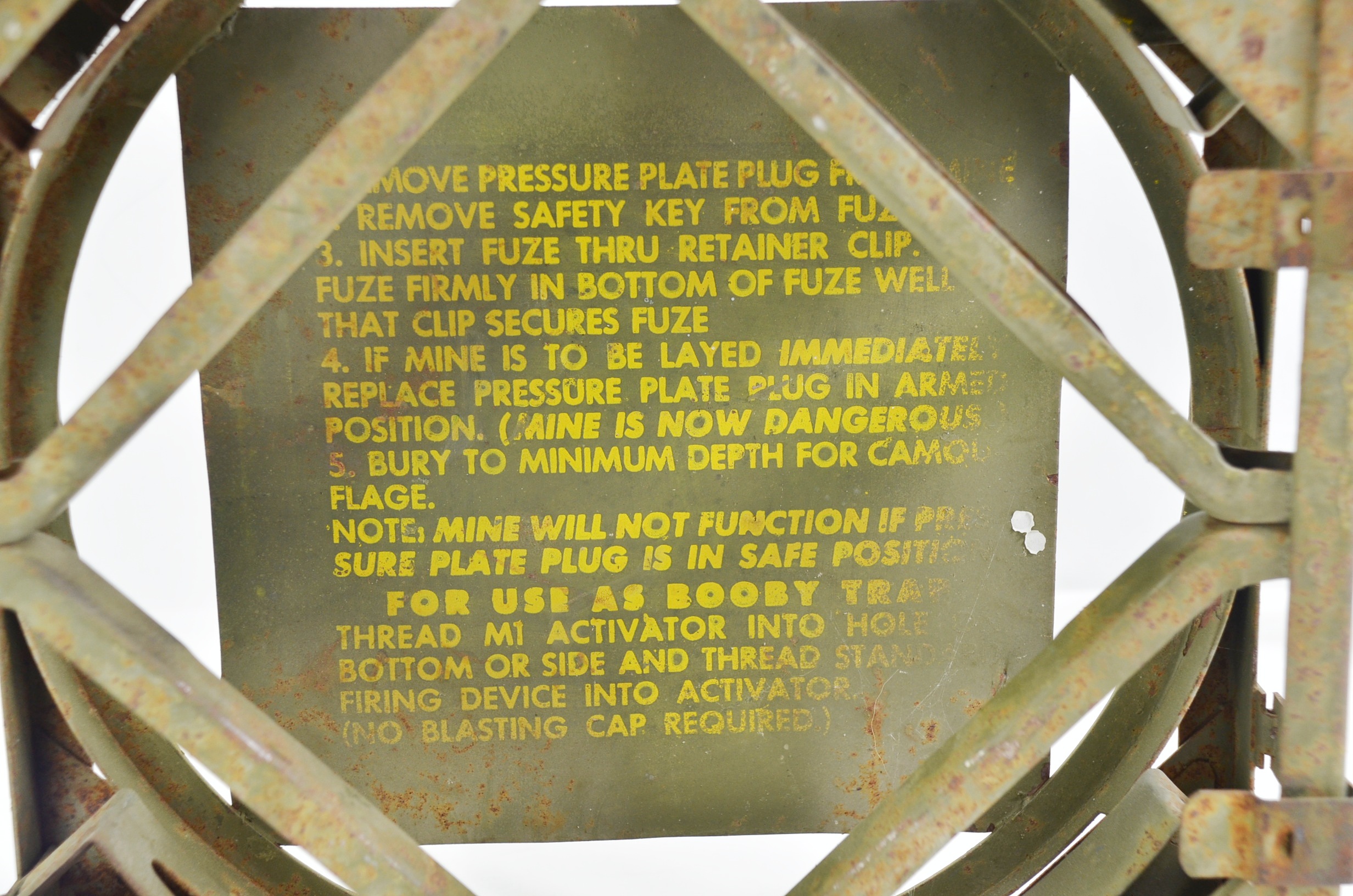 WW2 US Army M6A2 Anti-Tank Mine Carrying Frame - Image 4