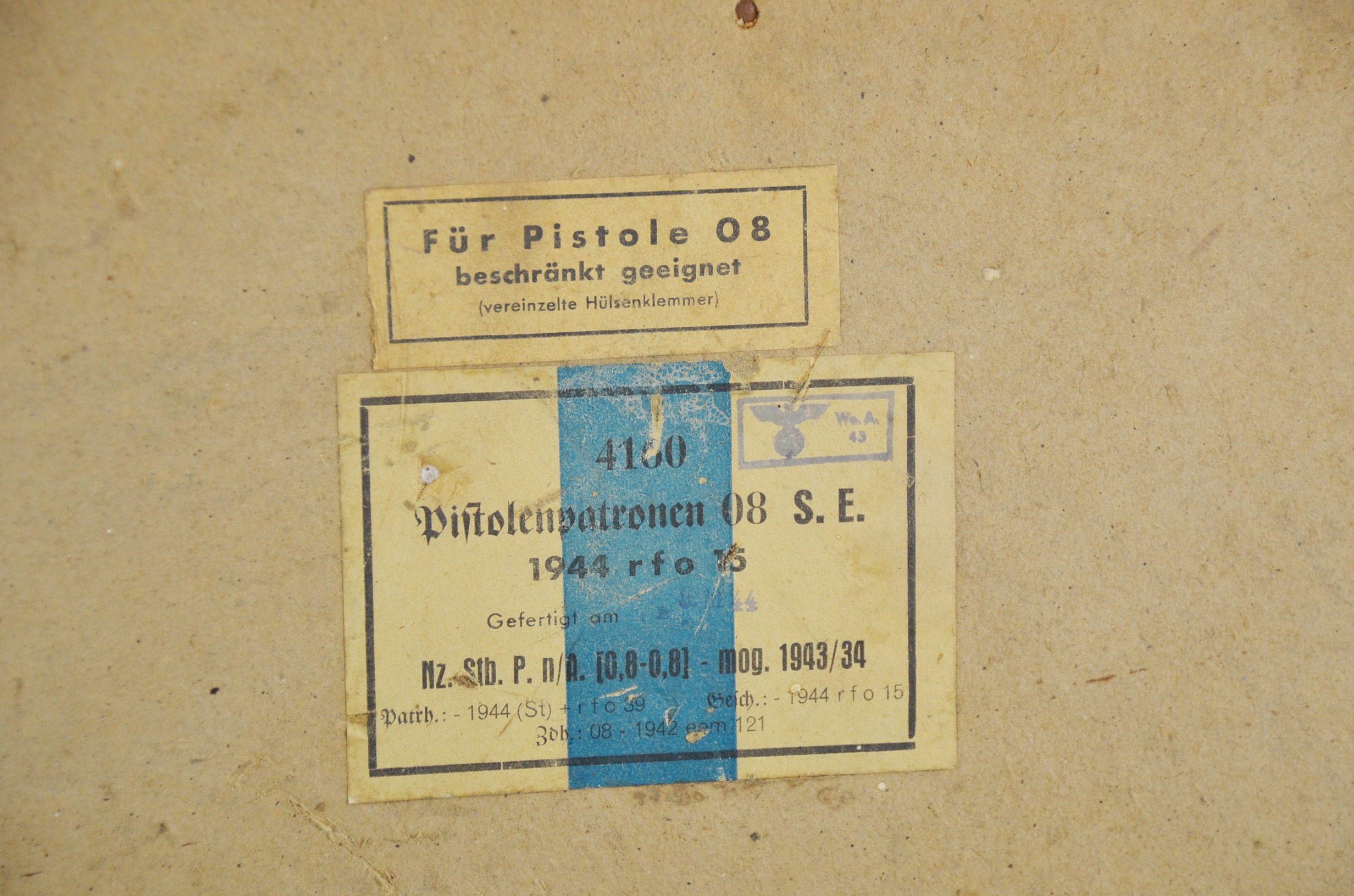 WW2 German P08 Luger Ammunition Box - Image 3