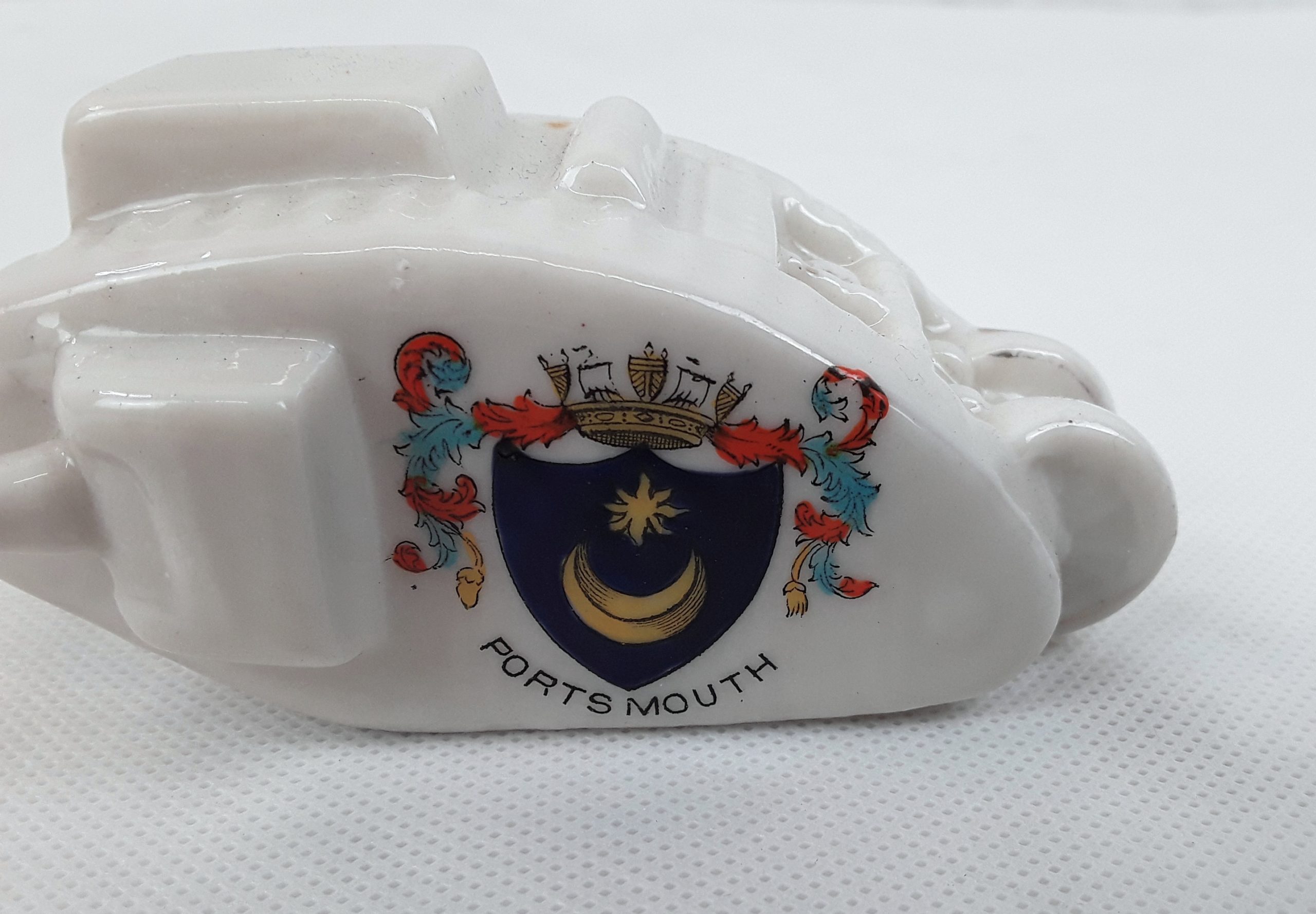 WW1 Corona Crested China Tank - Portsmouth - Image 6