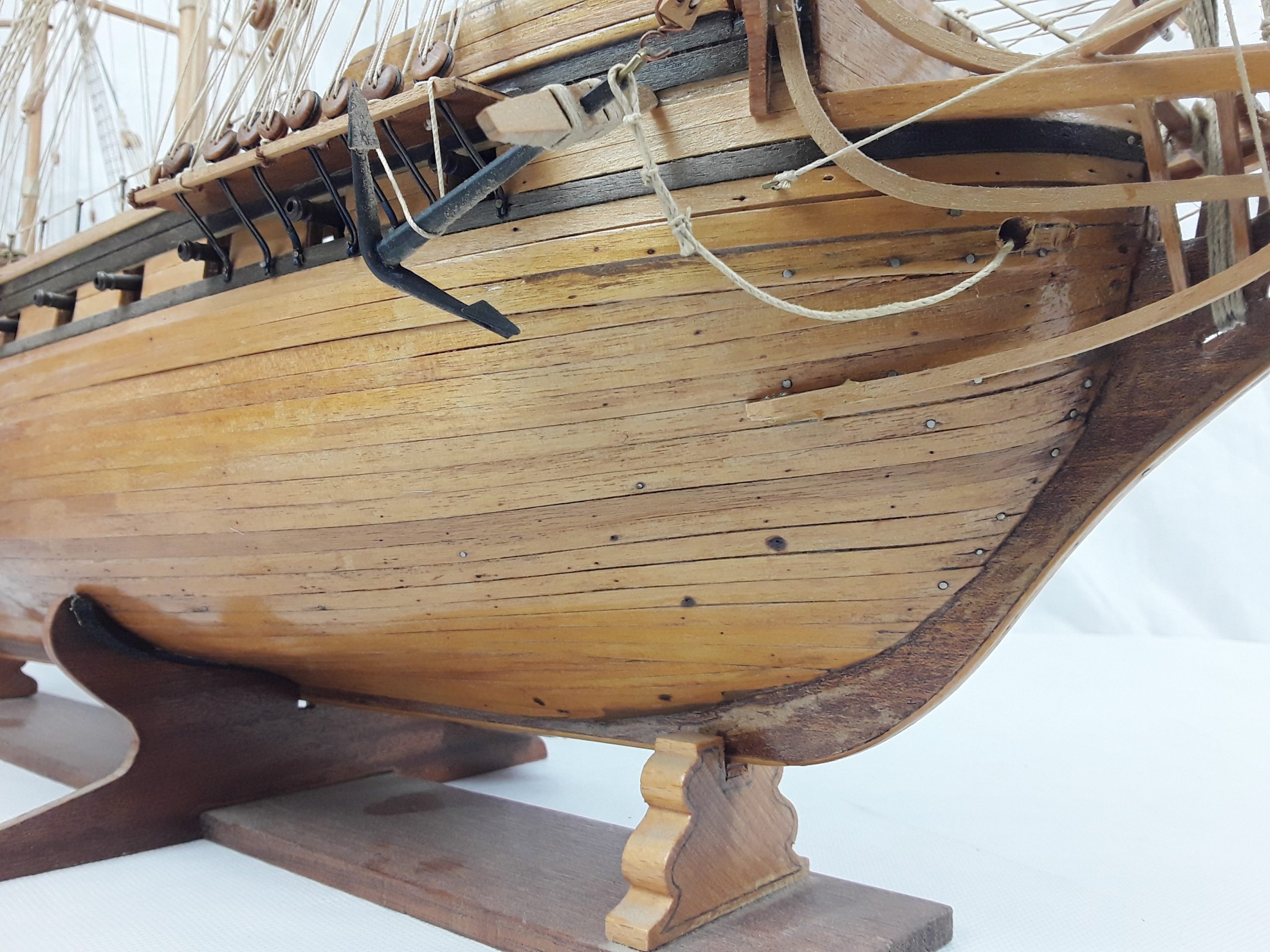 Royal Navy Frigate HMS Unicorn 1747 Model - Image 15