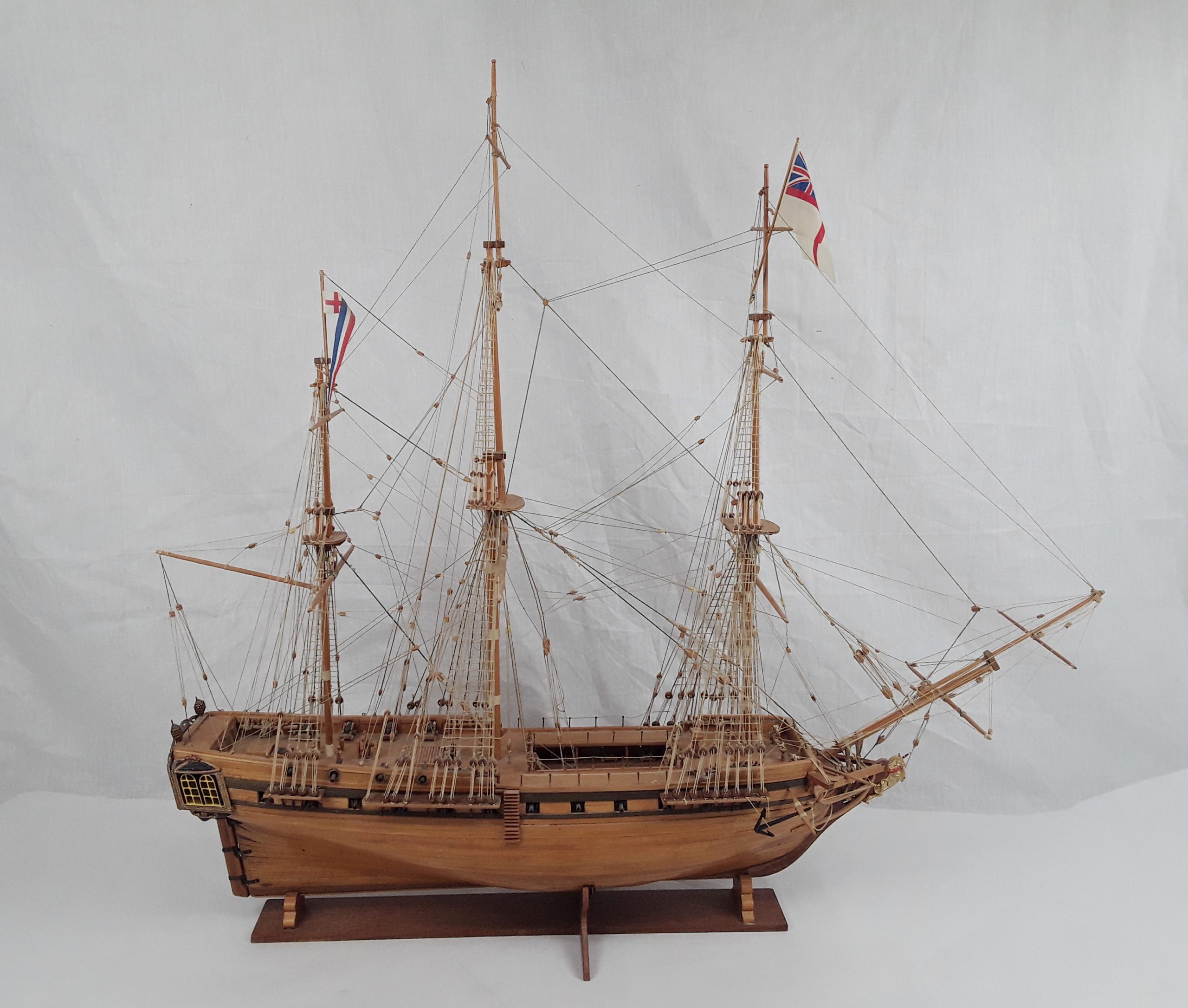 Royal Navy Frigate HMS Unicorn 1747 Model - Image 16