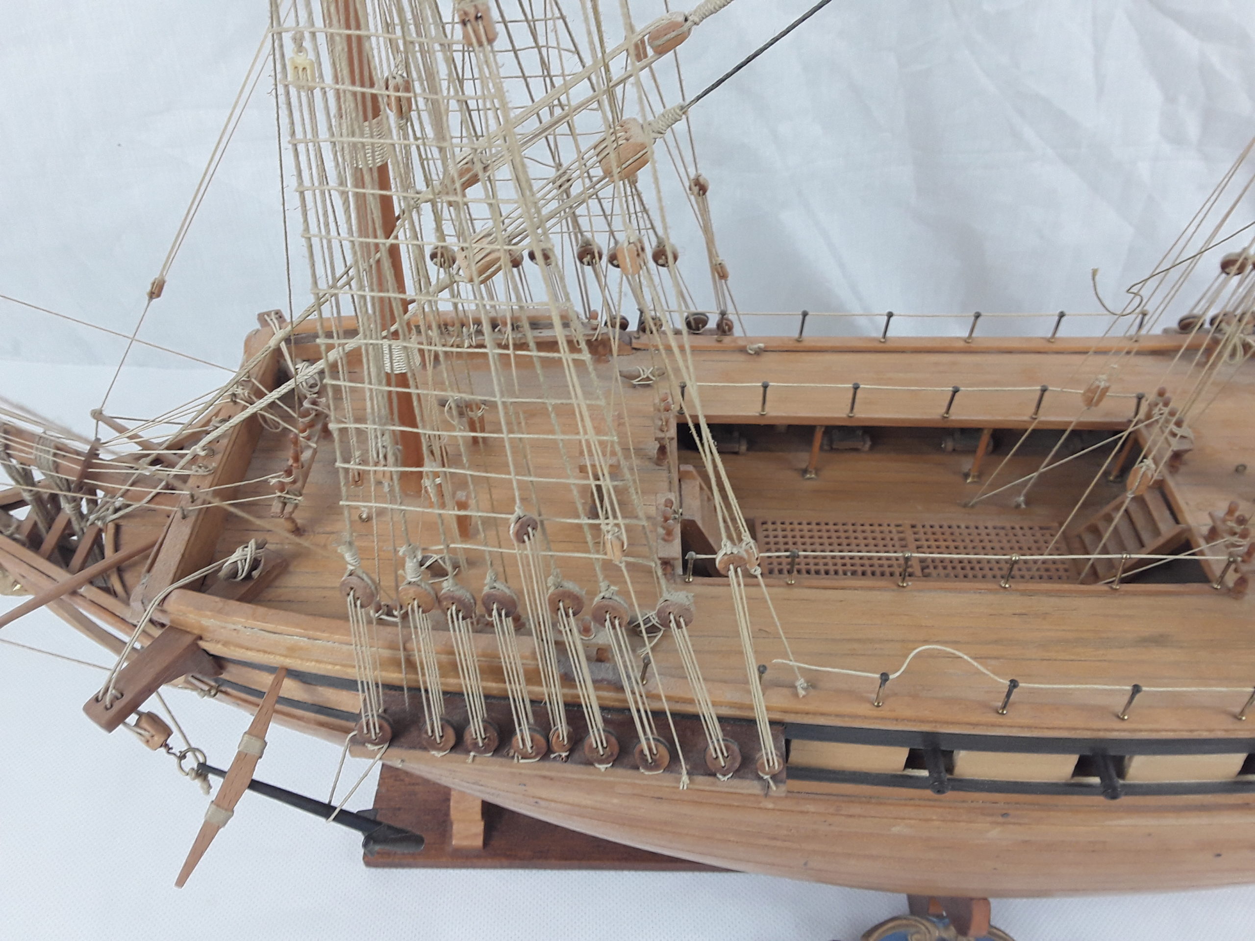 Royal Navy Frigate HMS Unicorn 1747 Model - Image 3