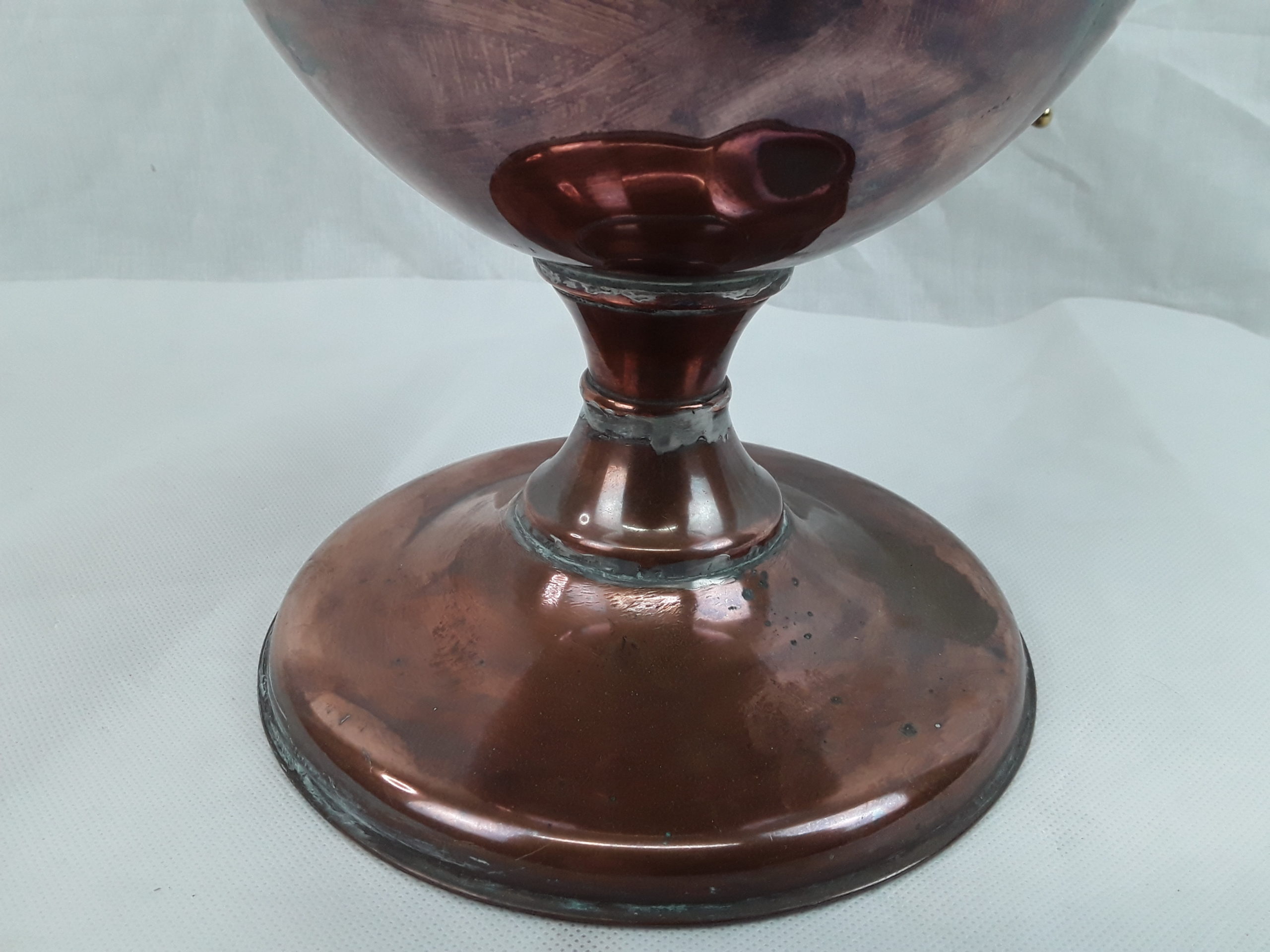 Victorian Copper & Brass Hot Water Urn - Samovar - Image 9