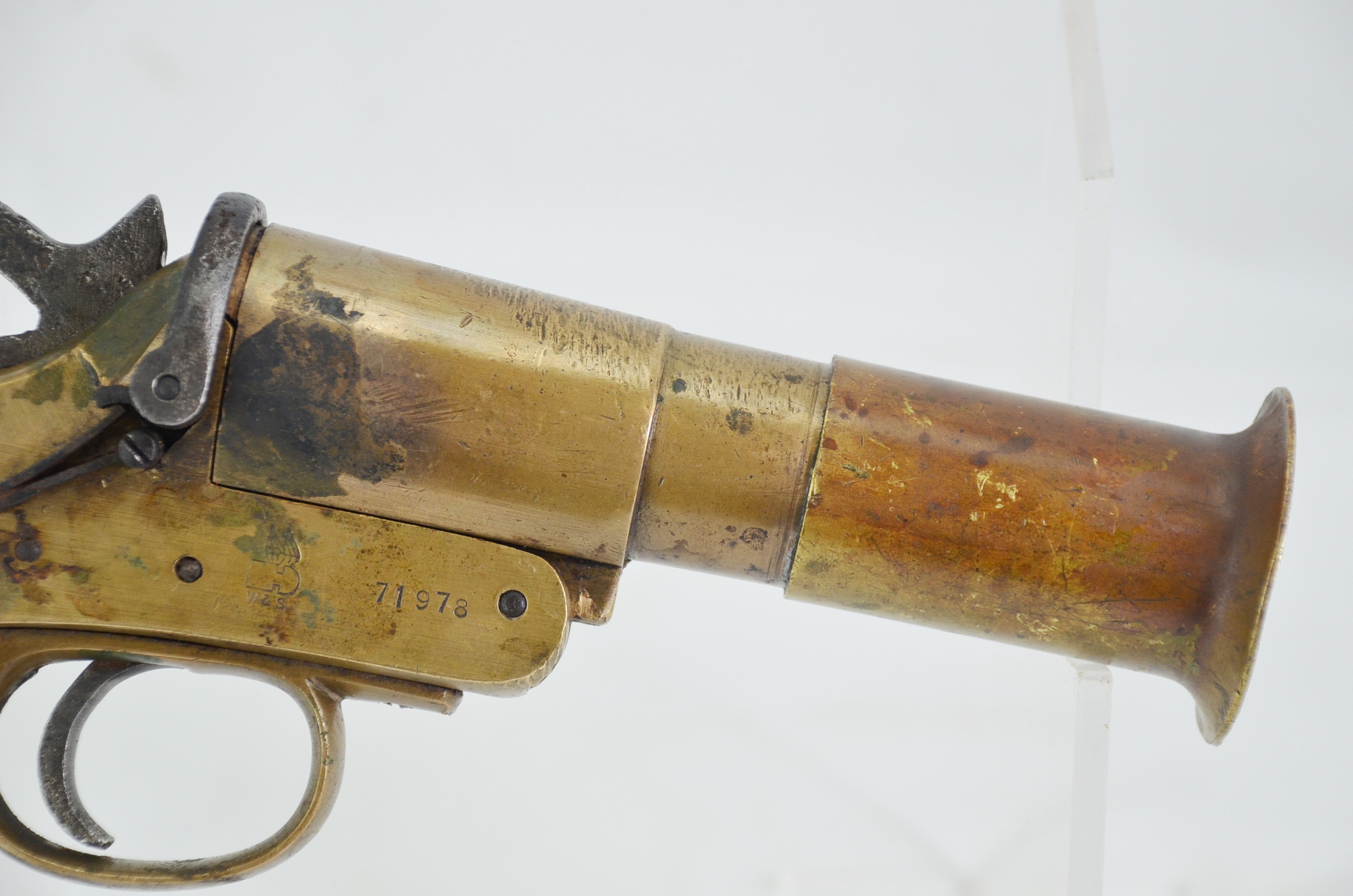 Original WW1 British Webley No.1 Mk3 Signal Pistol - Image 5
