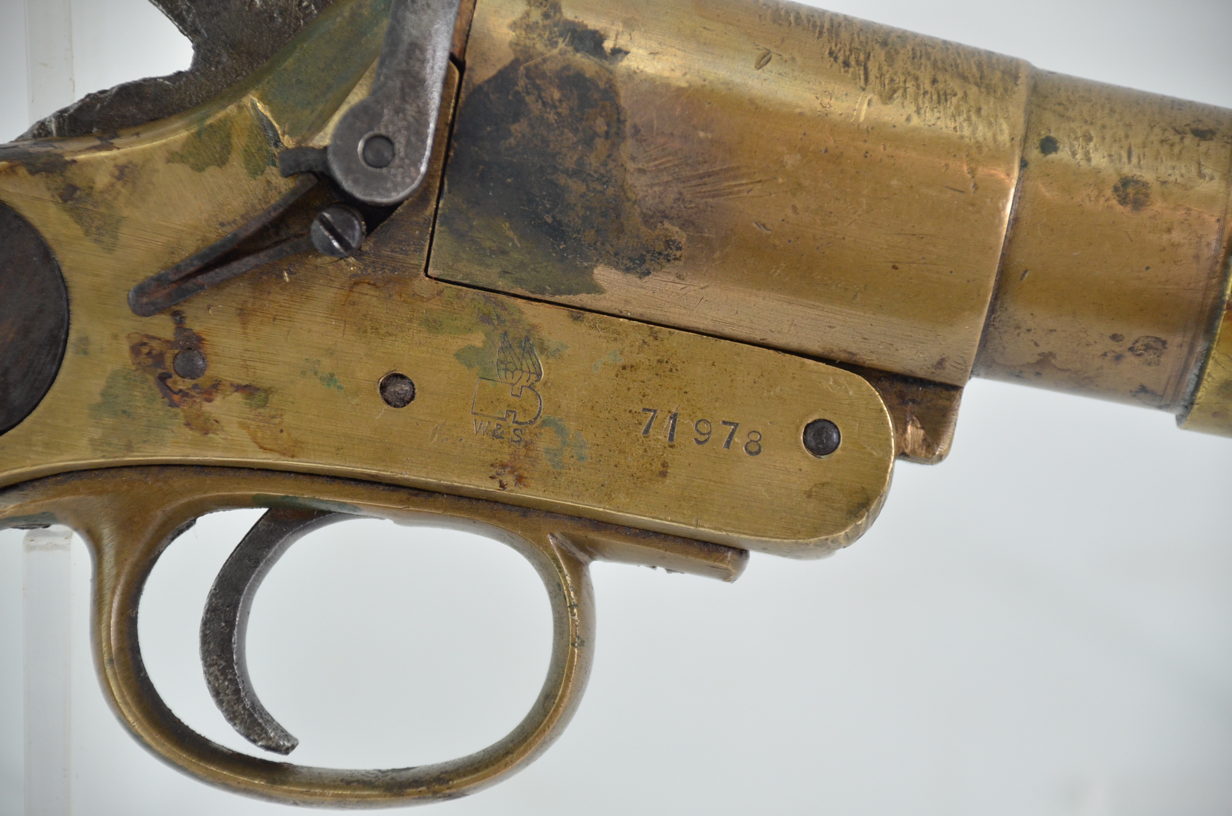 Original WW1 British Webley No.1 Mk3 Signal Pistol - Image 6