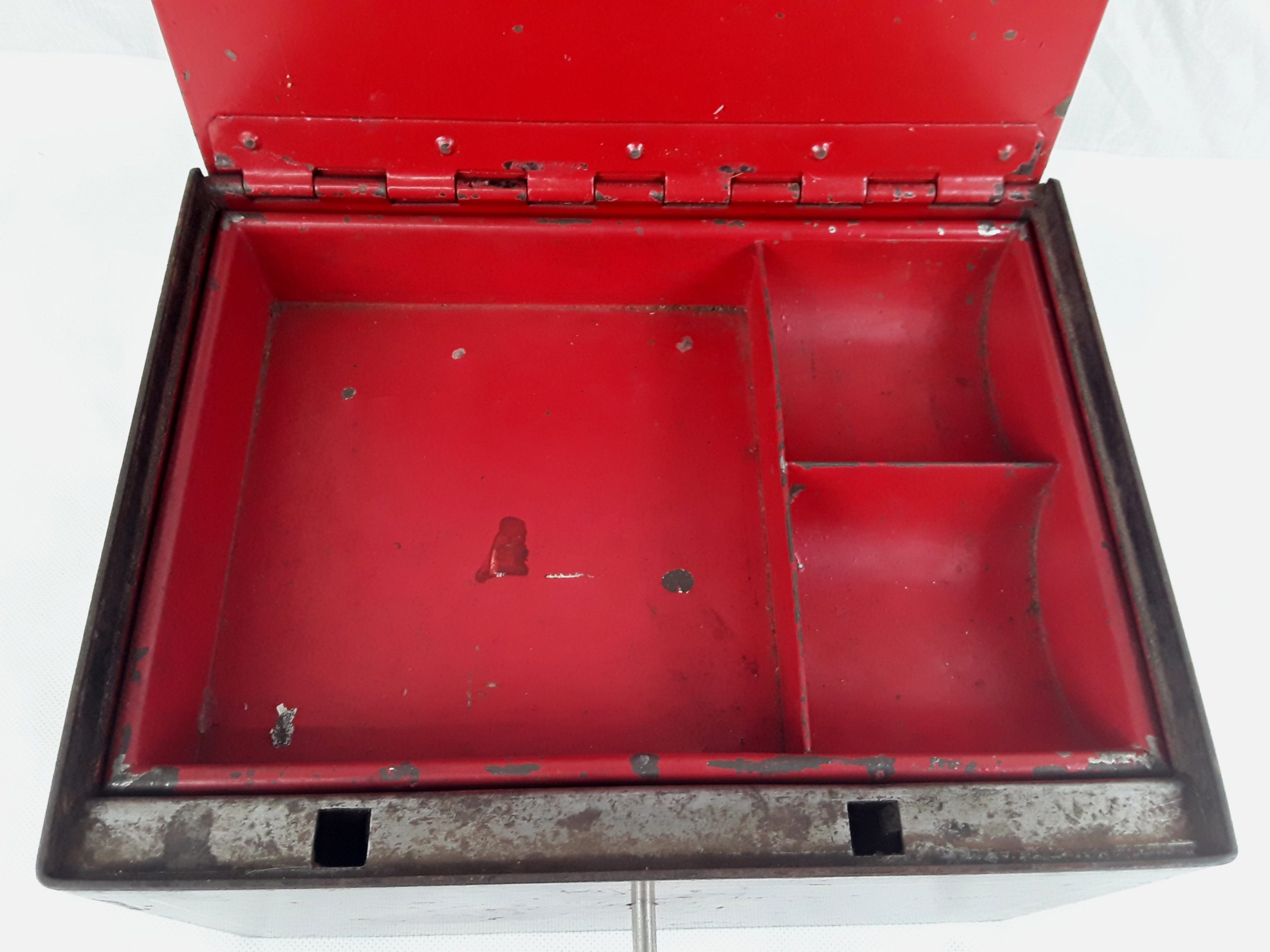 Vintage Alarmed Bank Vault Box - Image 3