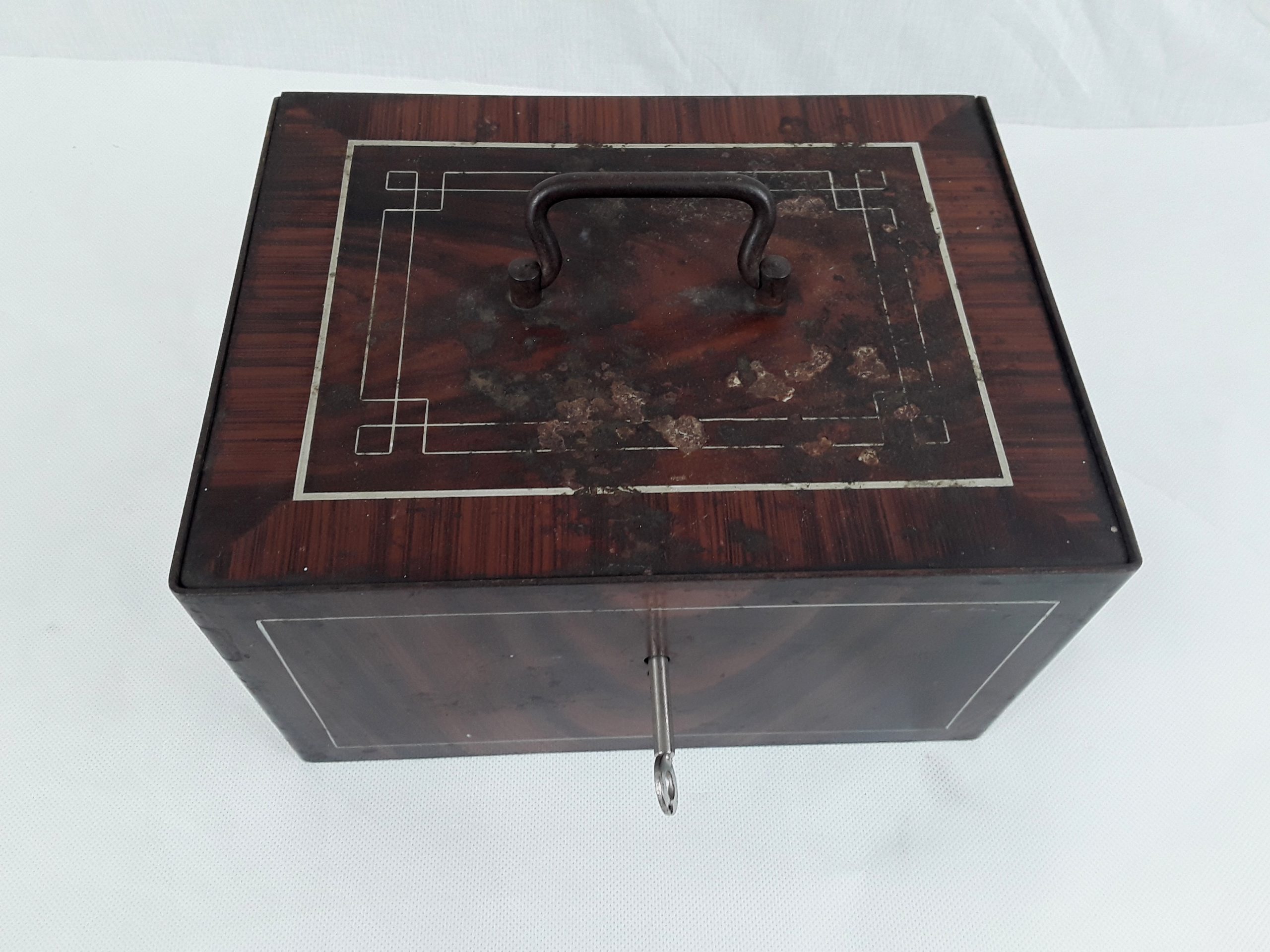 Vintage Alarmed Bank Vault Box - Image 5