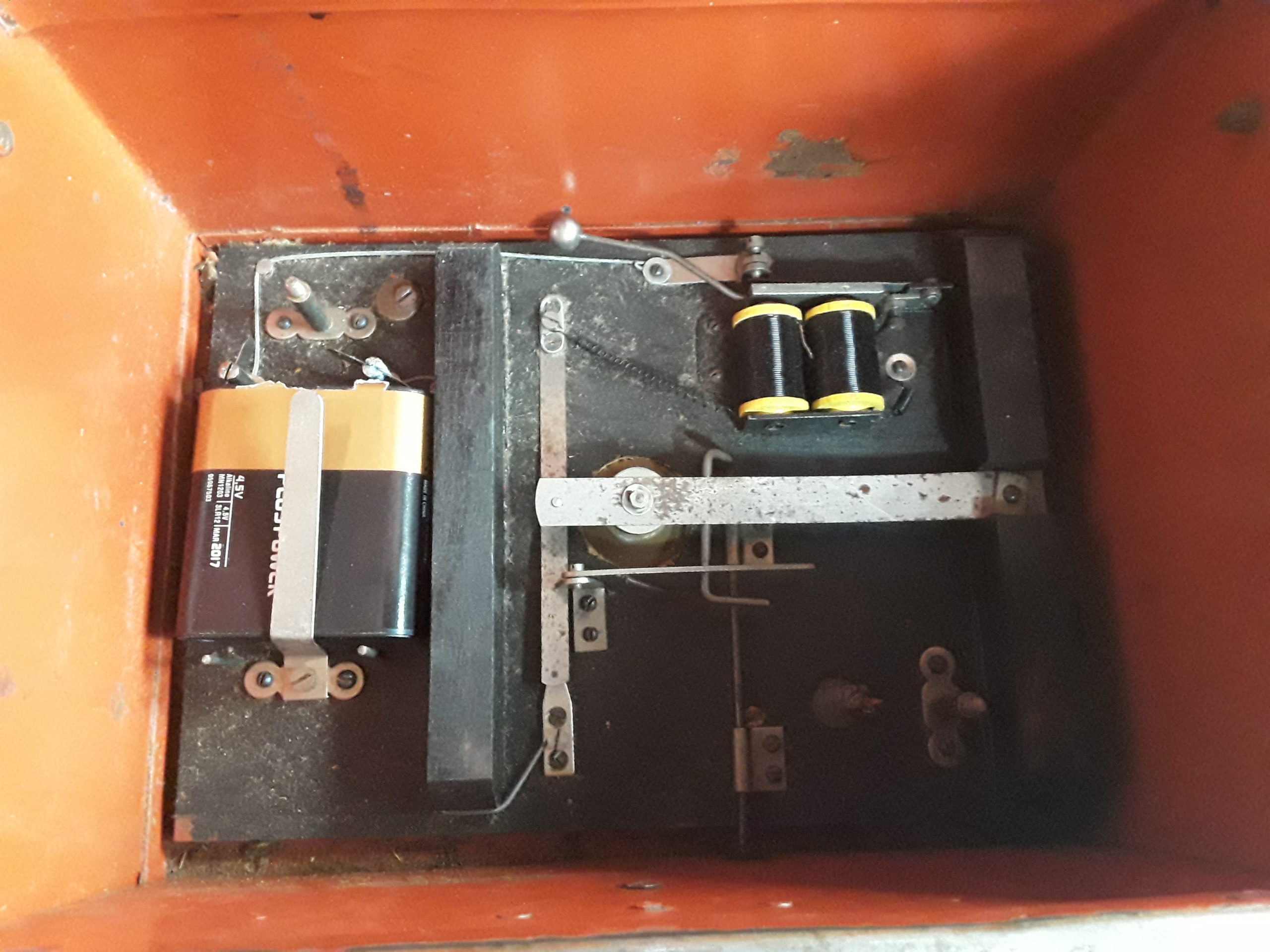 Vintage Alarmed Bank Vault Box - Image 9