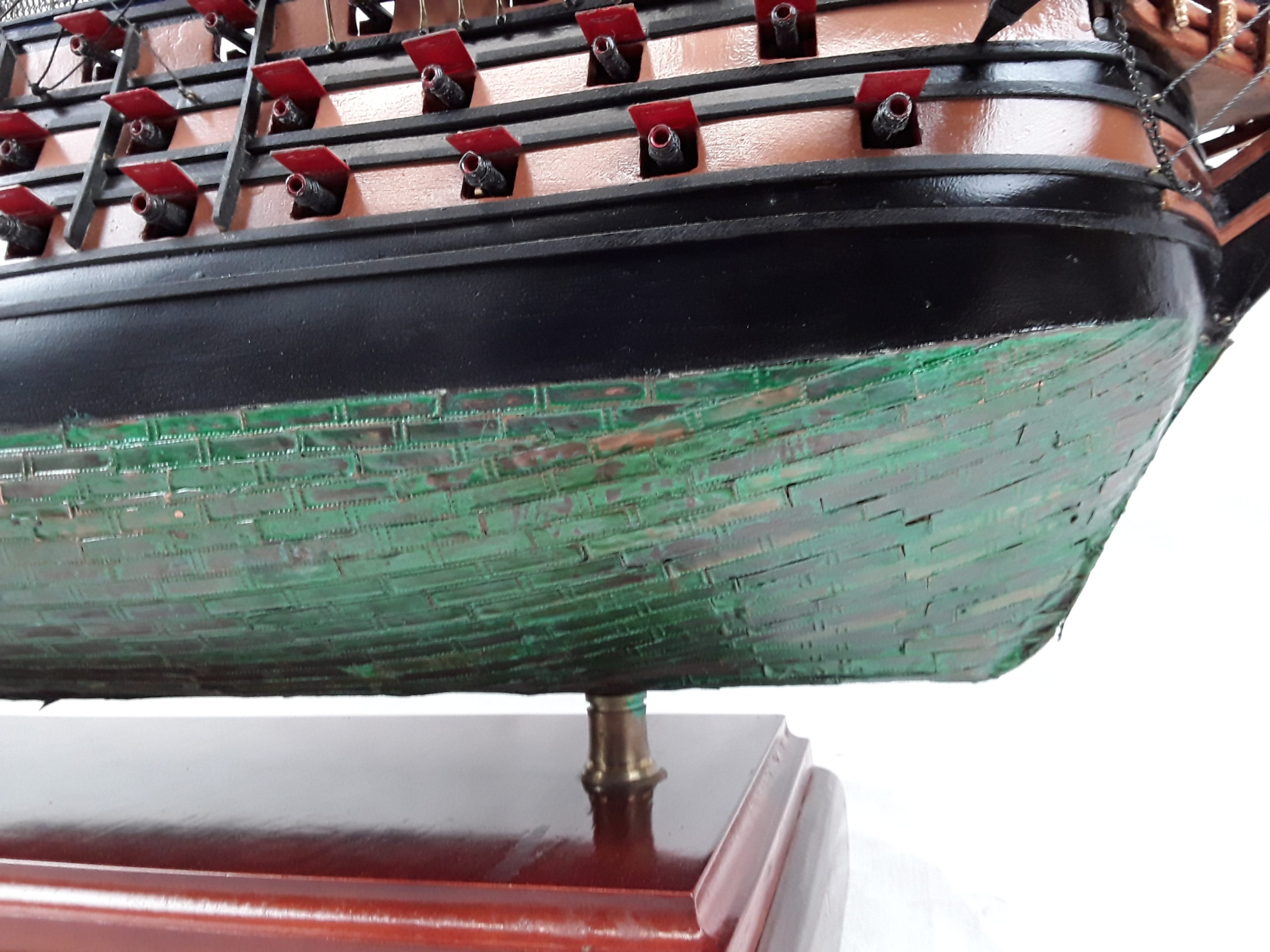 French Three Decker 1757 Ville De Paris Model Ship - Image 8