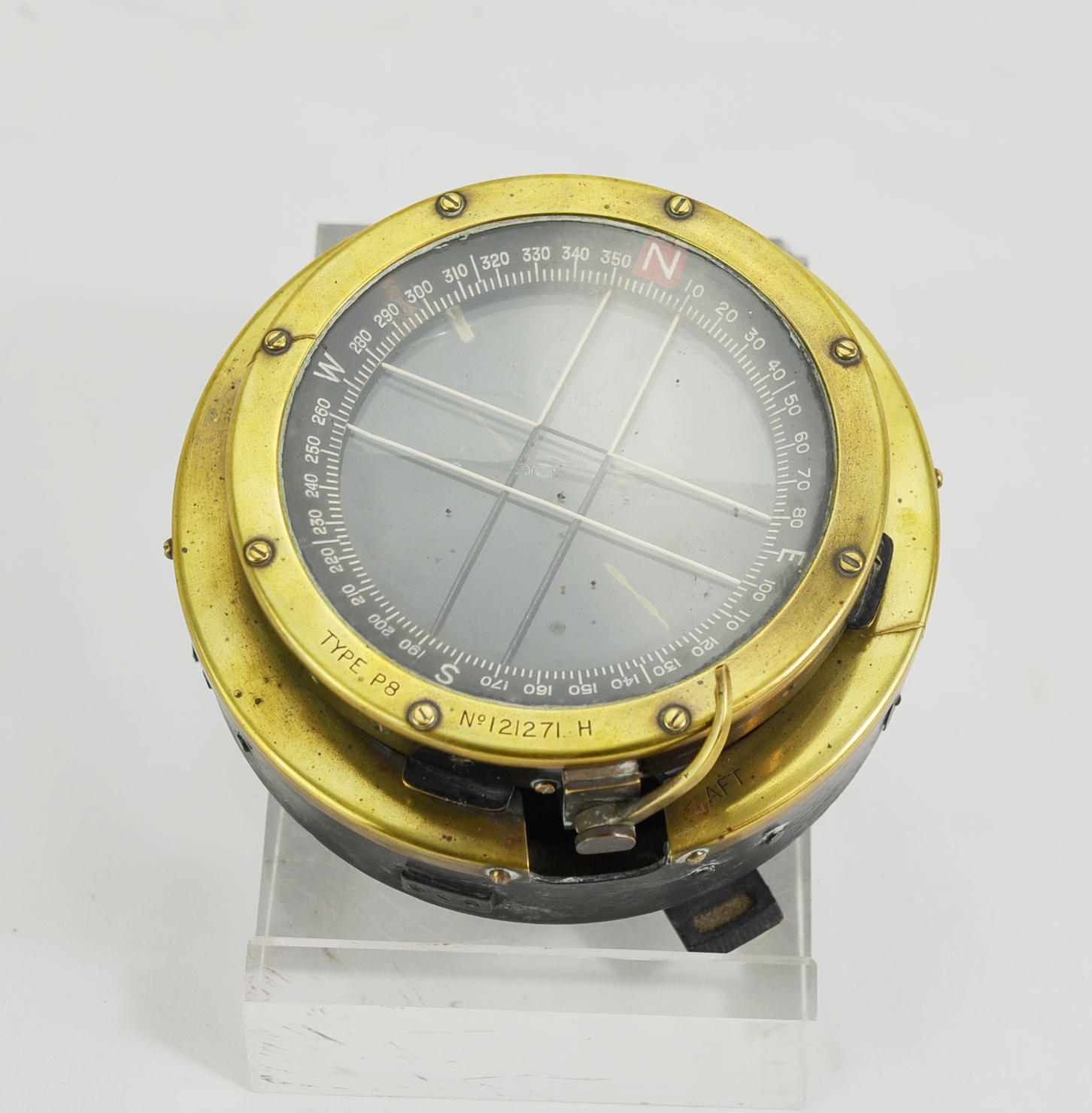 Original WW2 British Spitfire Type P8 Compass - Image 4