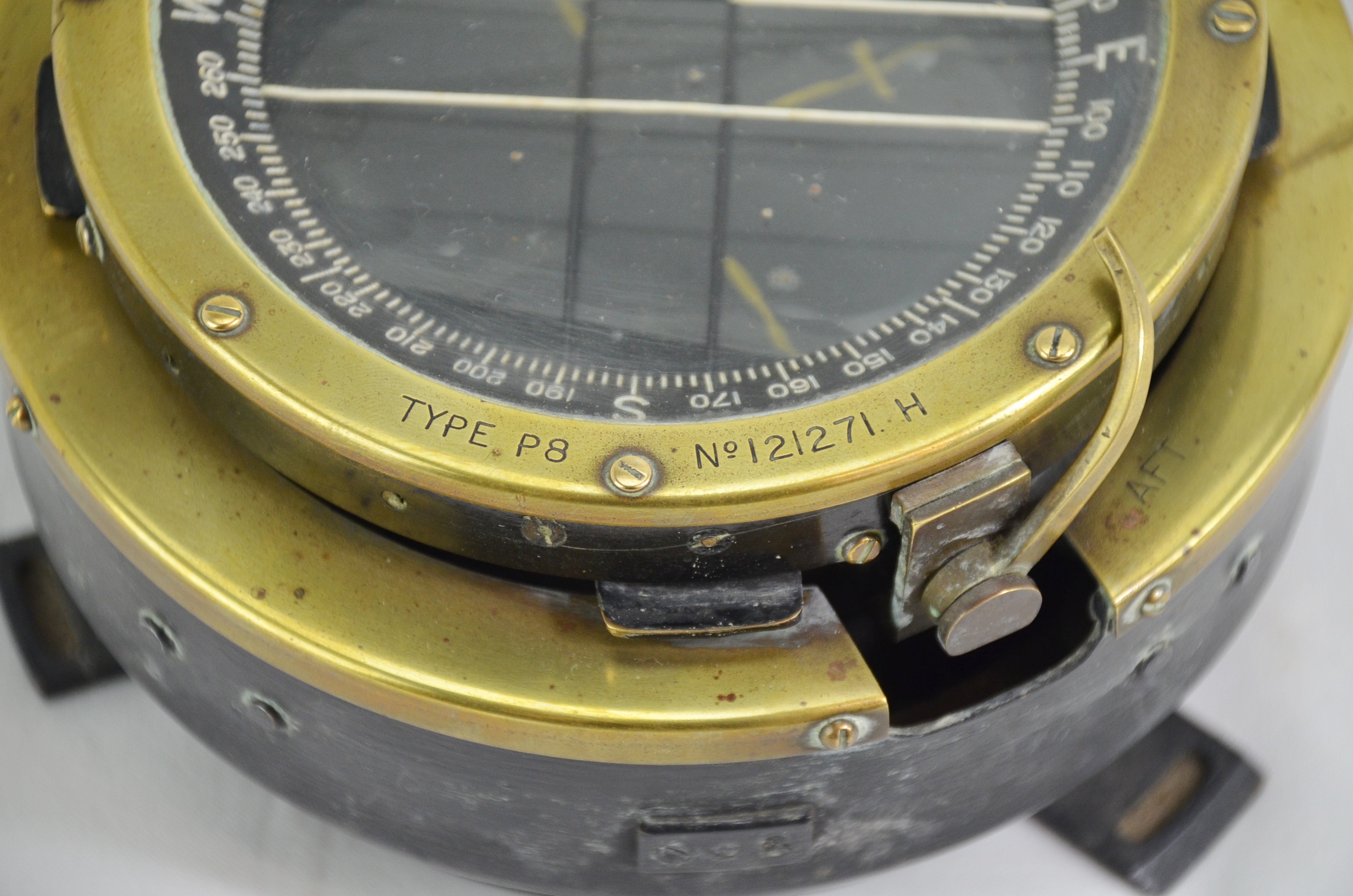 Original WW2 British Spitfire Type P8 Compass - Image 2