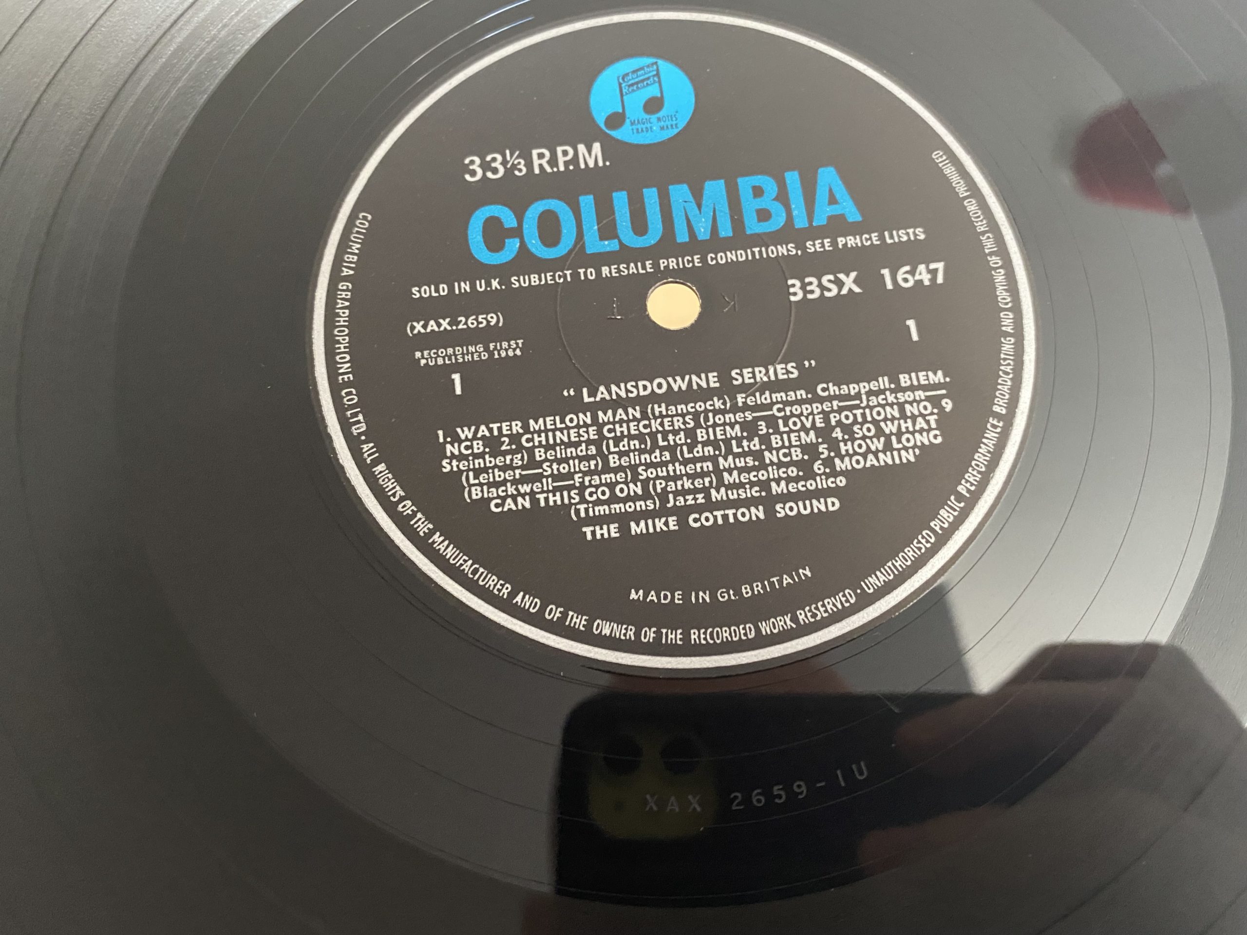 The Mike Cotton Sound SIGNED Mono 1964 Vinyl LP RARE - Image 12