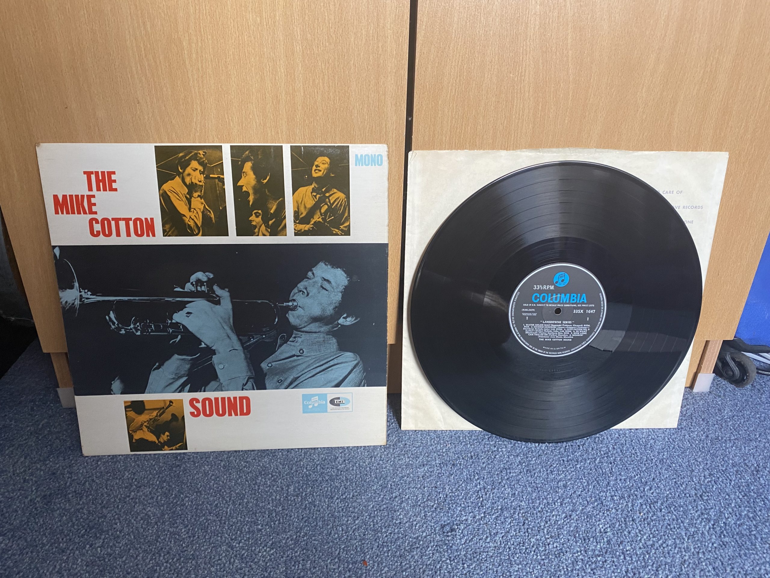 The Mike Cotton Sound SIGNED Mono 1964 Vinyl LP RARE - Image 2