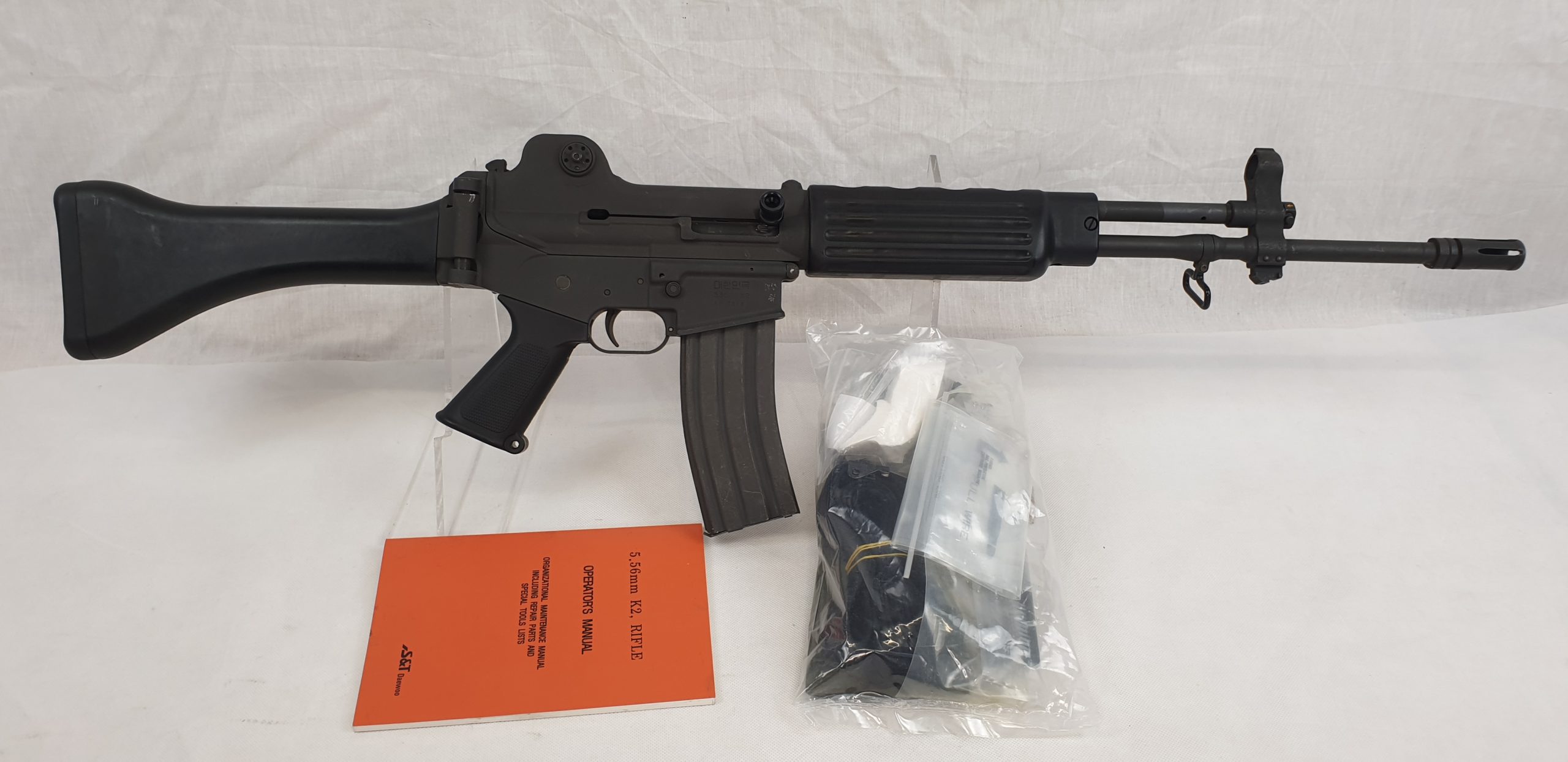 K2 South Korean Daewoo Assault Rifle Cal. 5.56mm NATO - Deactivated