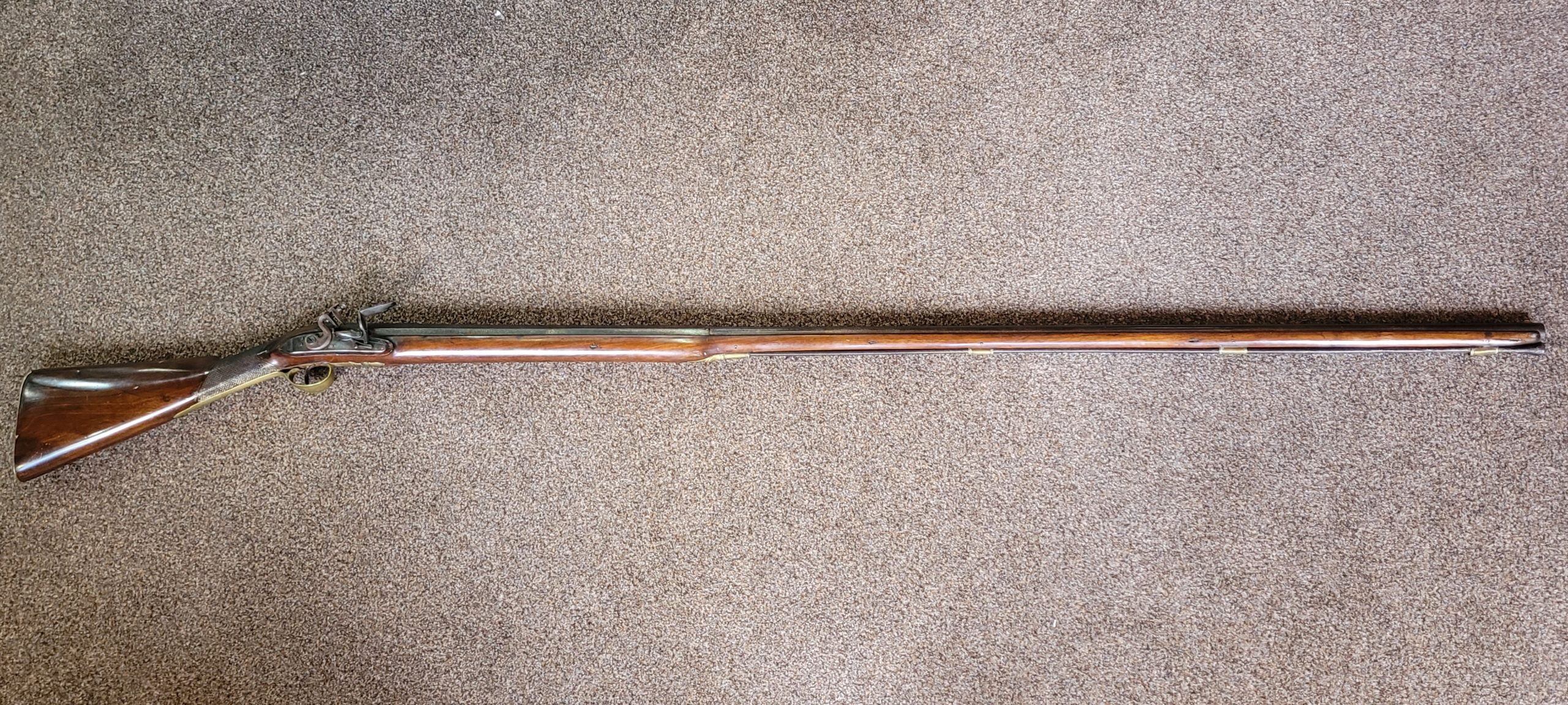 Late 18th Century Brown Bess With Long Barrel