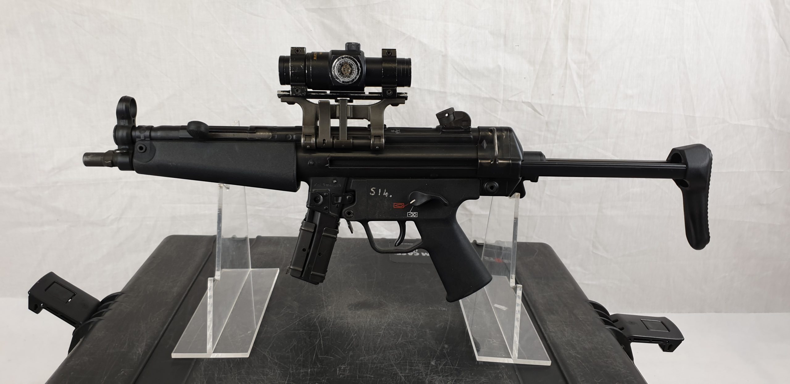 Cased Pair of Heckler and Koch MP5A3 Cal. 9mm Sub Machine Gun - Image 13