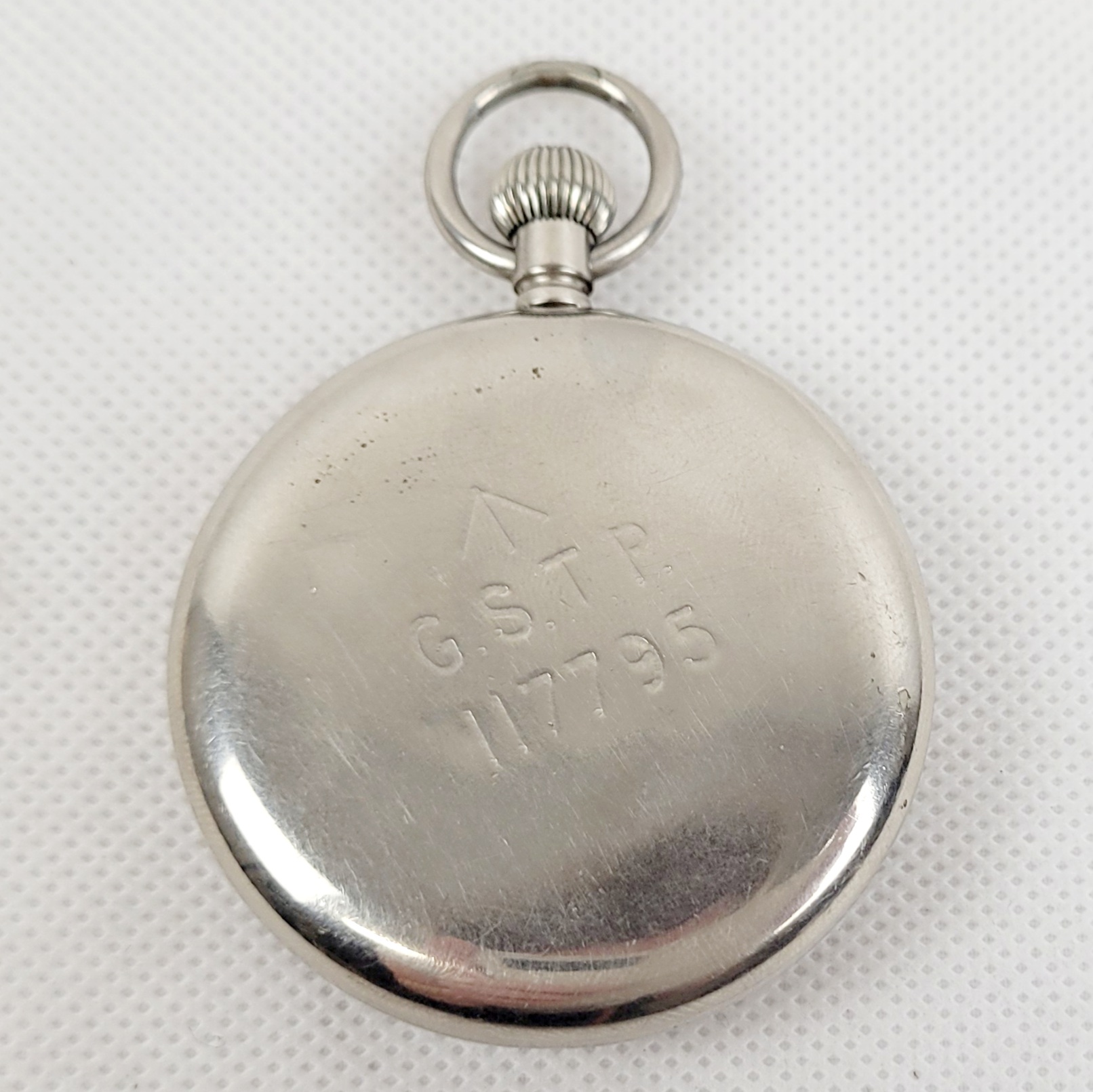 Circa WW1 GSTP Trench Pocket Watch - Image 4