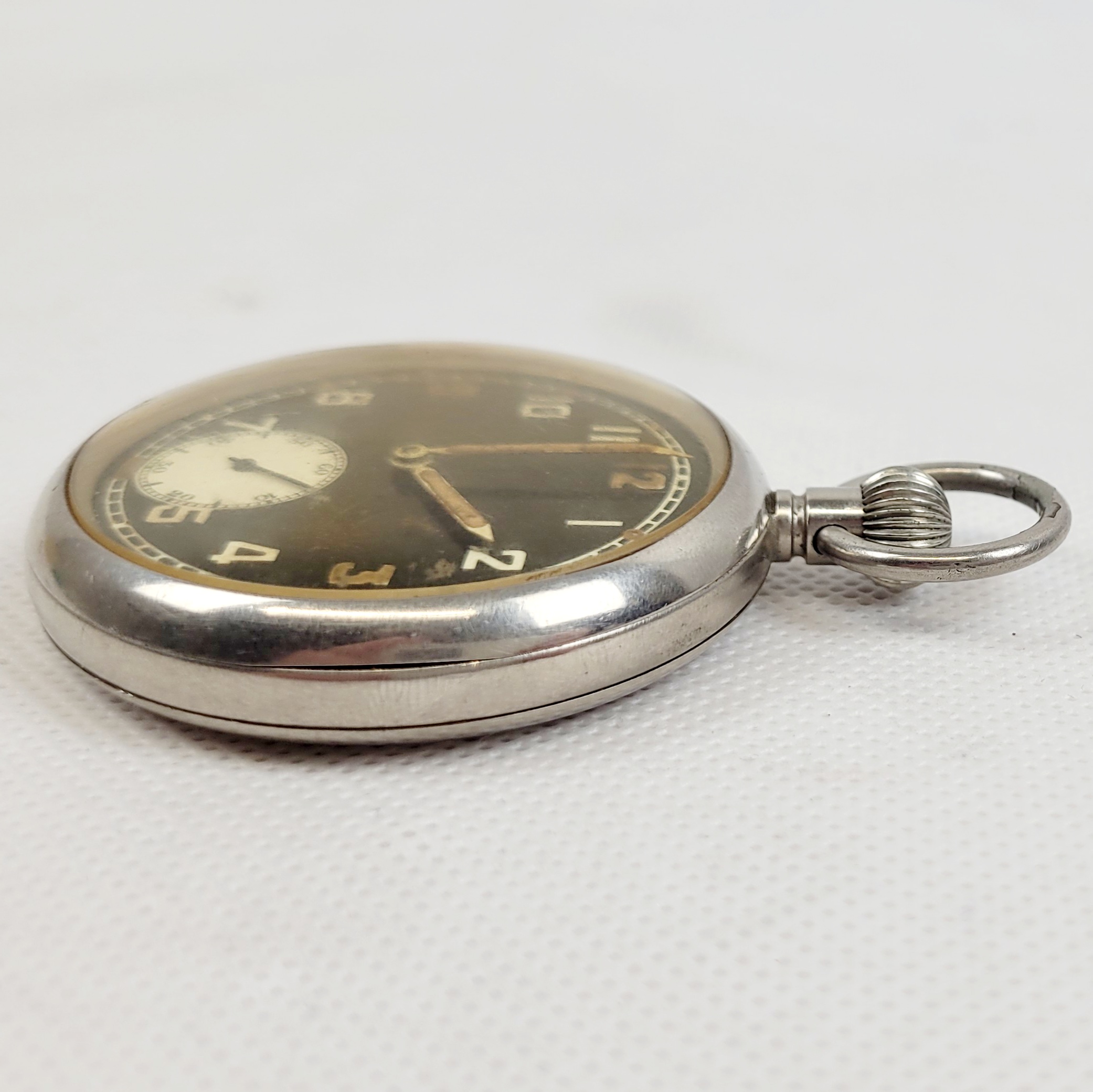 Circa WW1 GSTP Trench Pocket Watch - Image 3