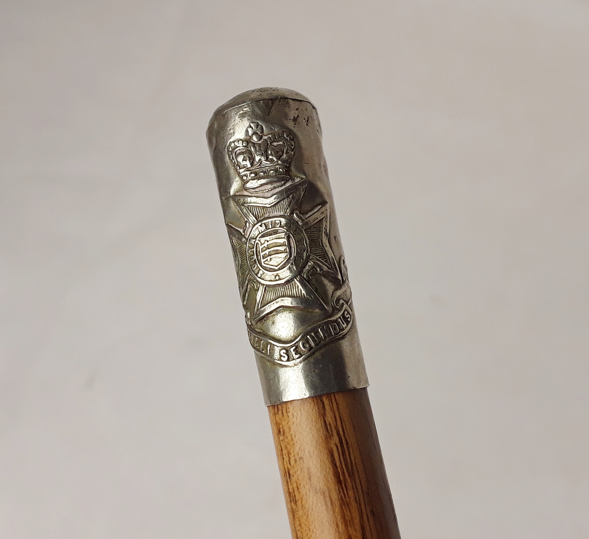 WW1 South Middlesex Officers Swagger Stick - Image 8
