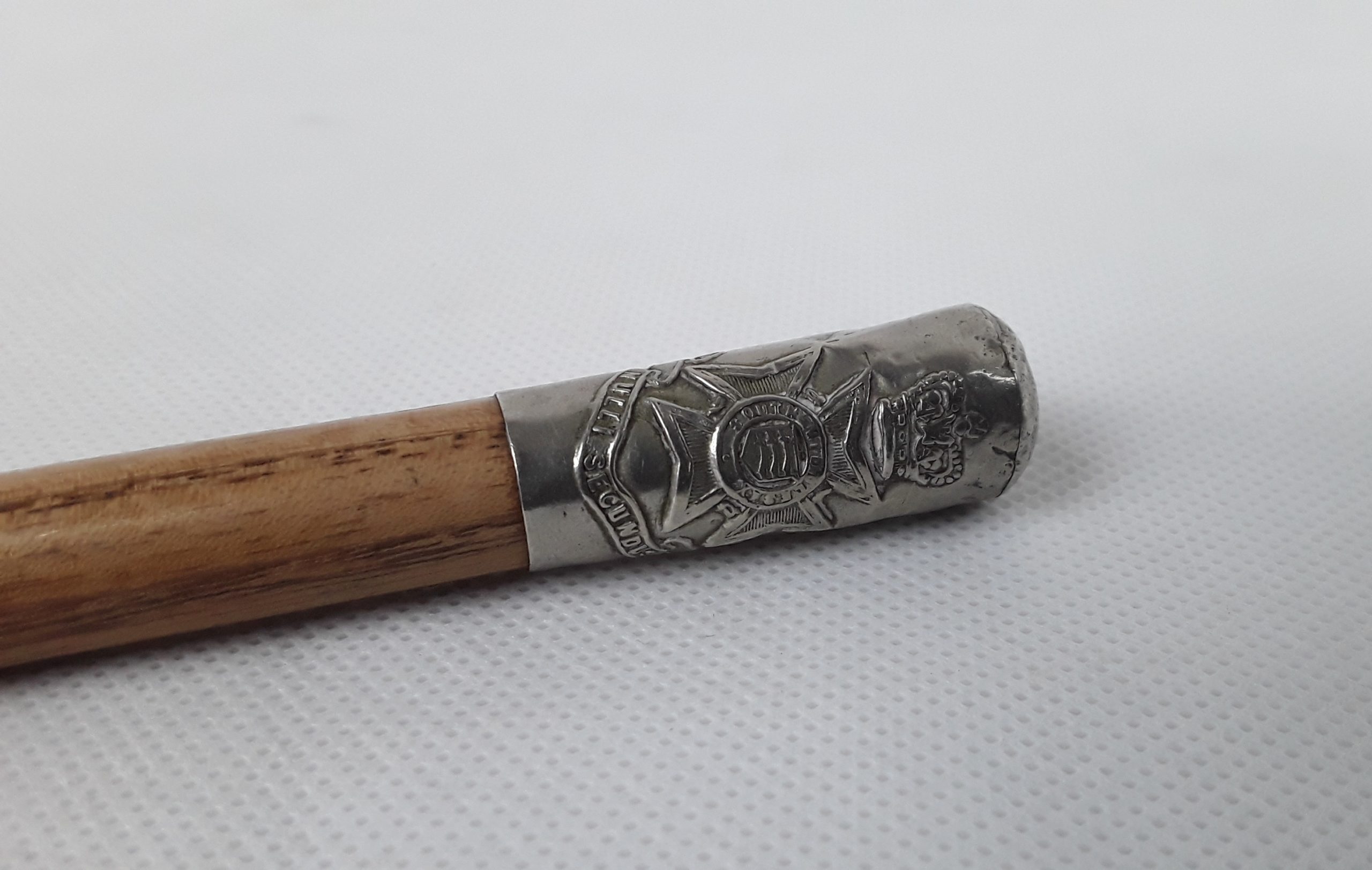 WW1 South Middlesex Officers Swagger Stick - Image 4