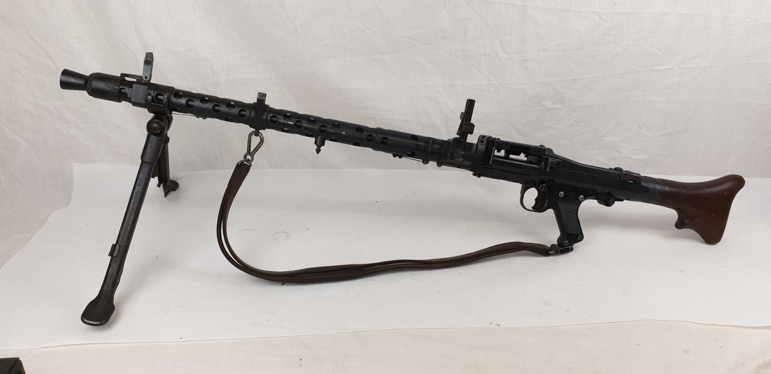 WW2 Nazi German MG34 Machine Gun - Deactivated - Image 2