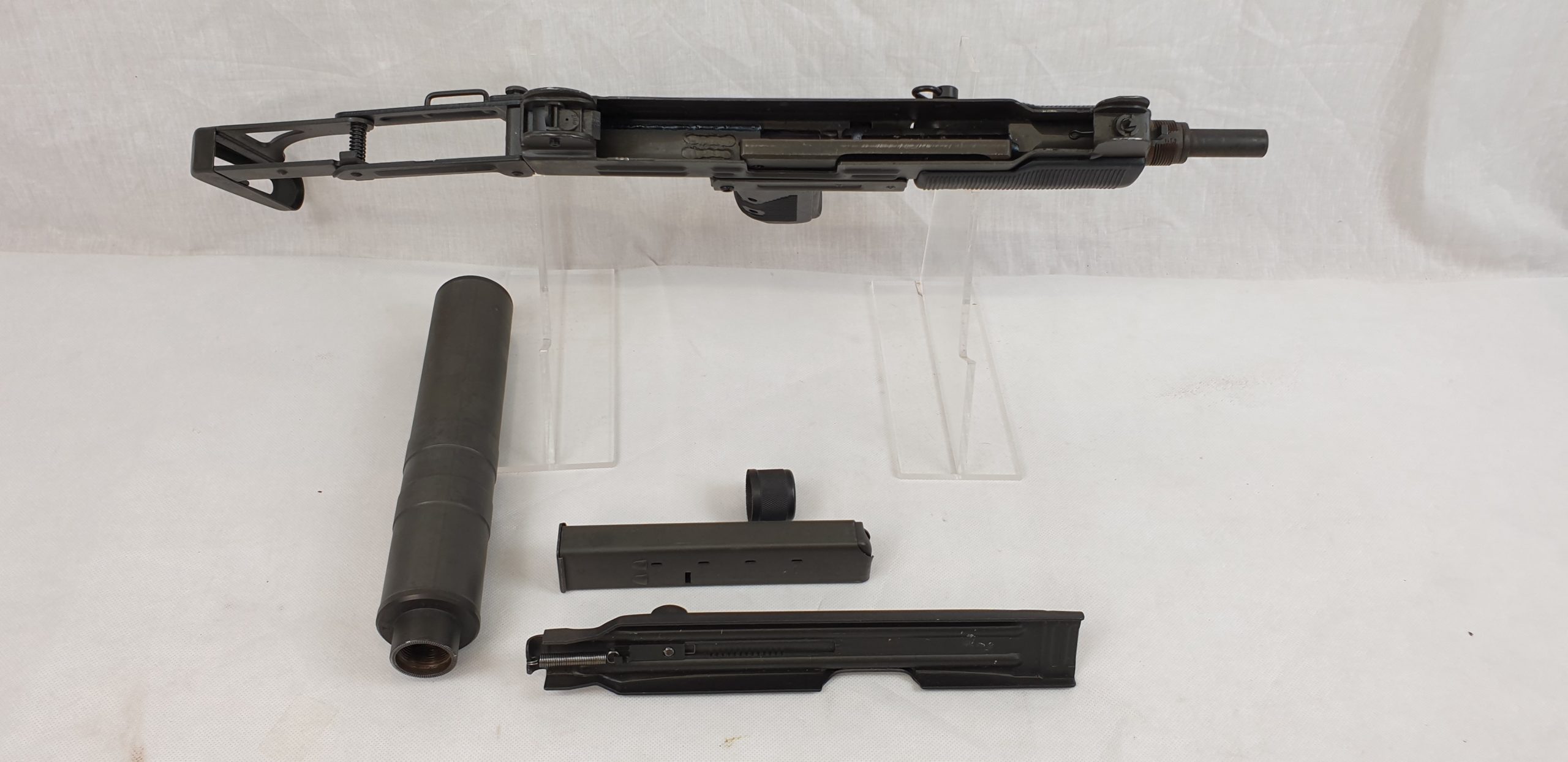 c1980 Secret Service Suppressed UZI SMG Fitted in Samsonite Brief Case - Image 13