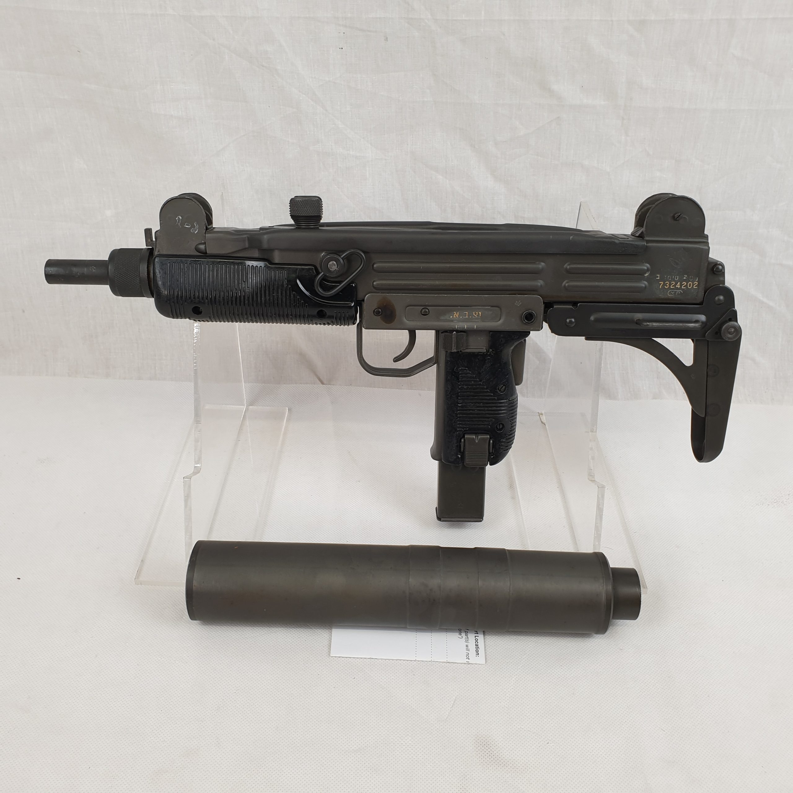 c1980 Secret Service Suppressed UZI SMG Fitted in Samsonite Brief Case - Image 3