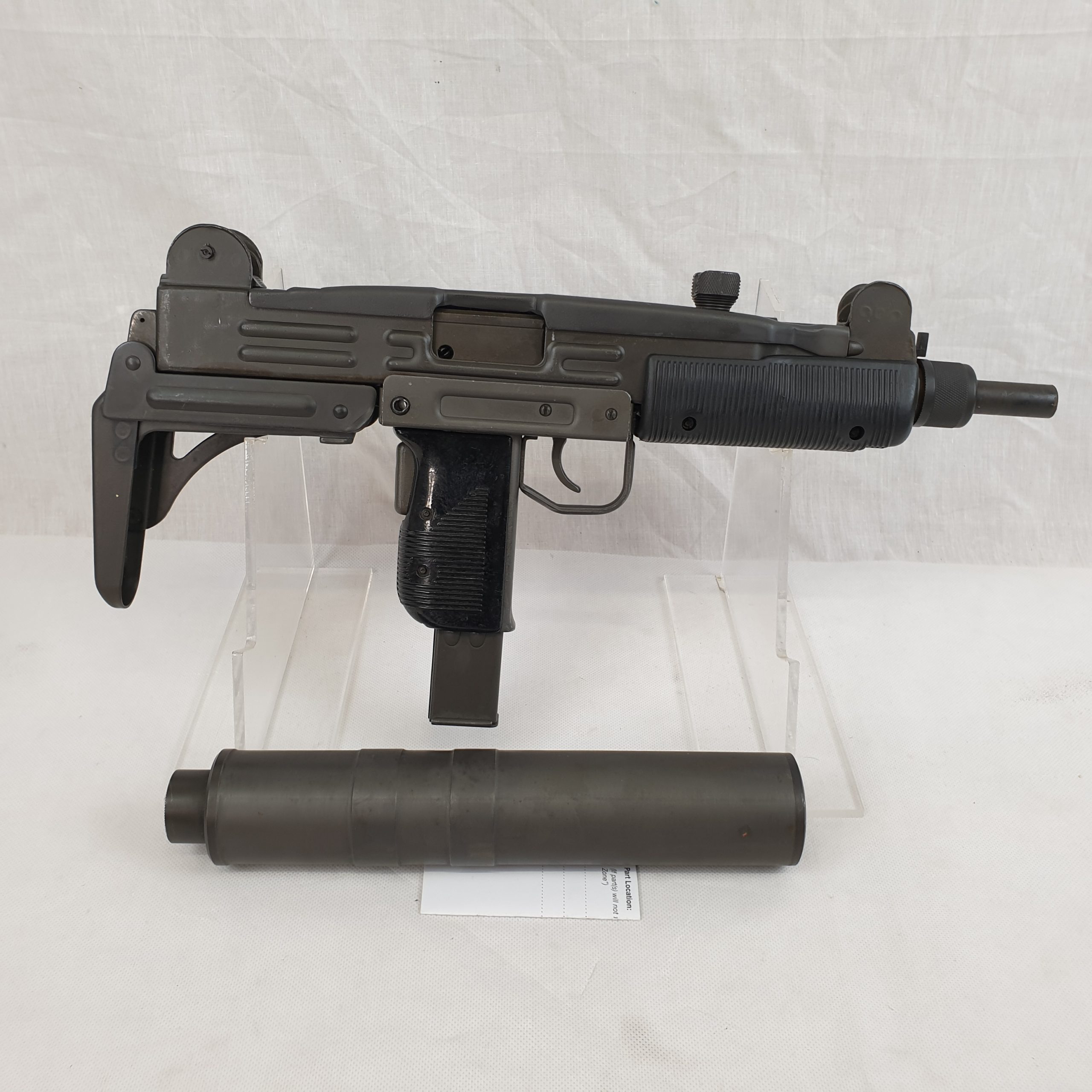 c1980 Secret Service Suppressed UZI SMG Fitted in Samsonite Brief Case - Image 6