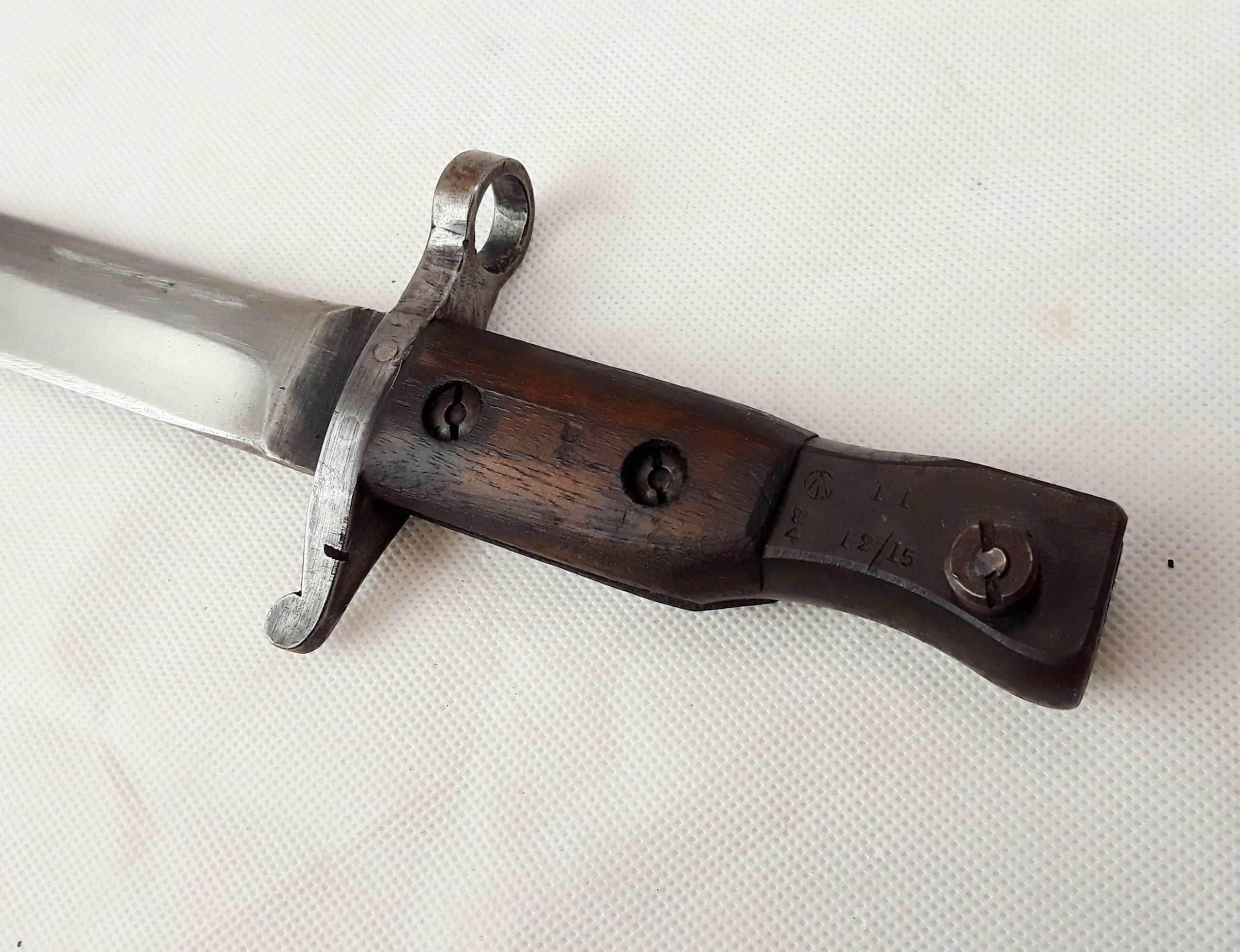 1915 Ross Rifle Bayonet And Scabbard - Image 8