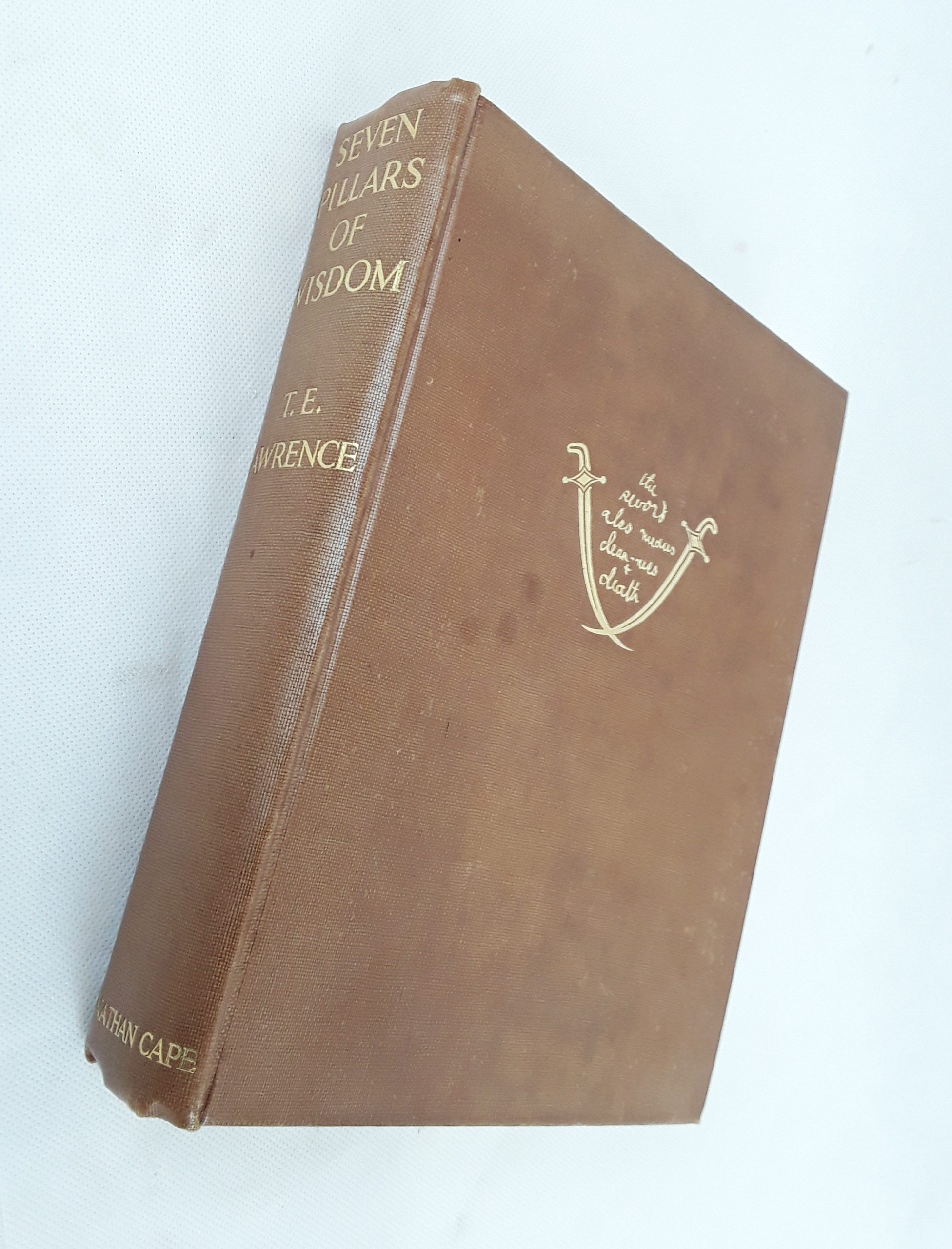 1st Public Edition Of T. E. Lawrence Seven Pillars Of Wisdom Published By Jonathan Cape In 1935 - Image 3