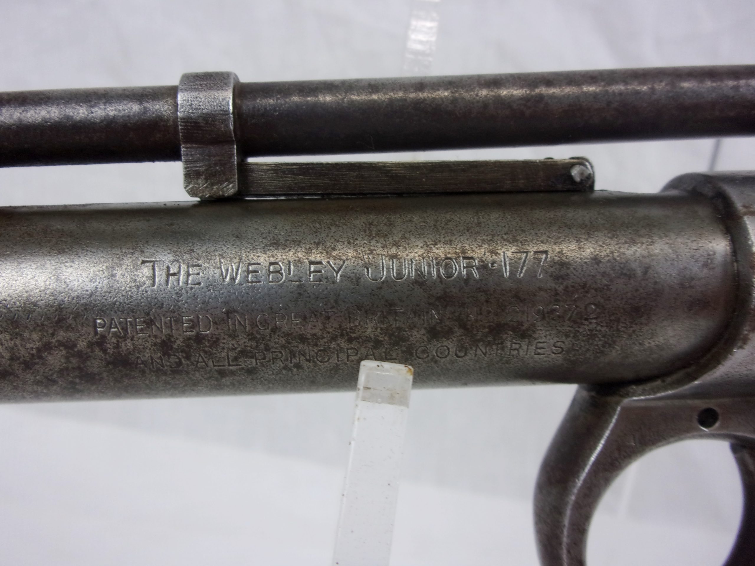 Pre War Webley & Scott, Webley Junior .177 Calibre Air Pistol - Image 4