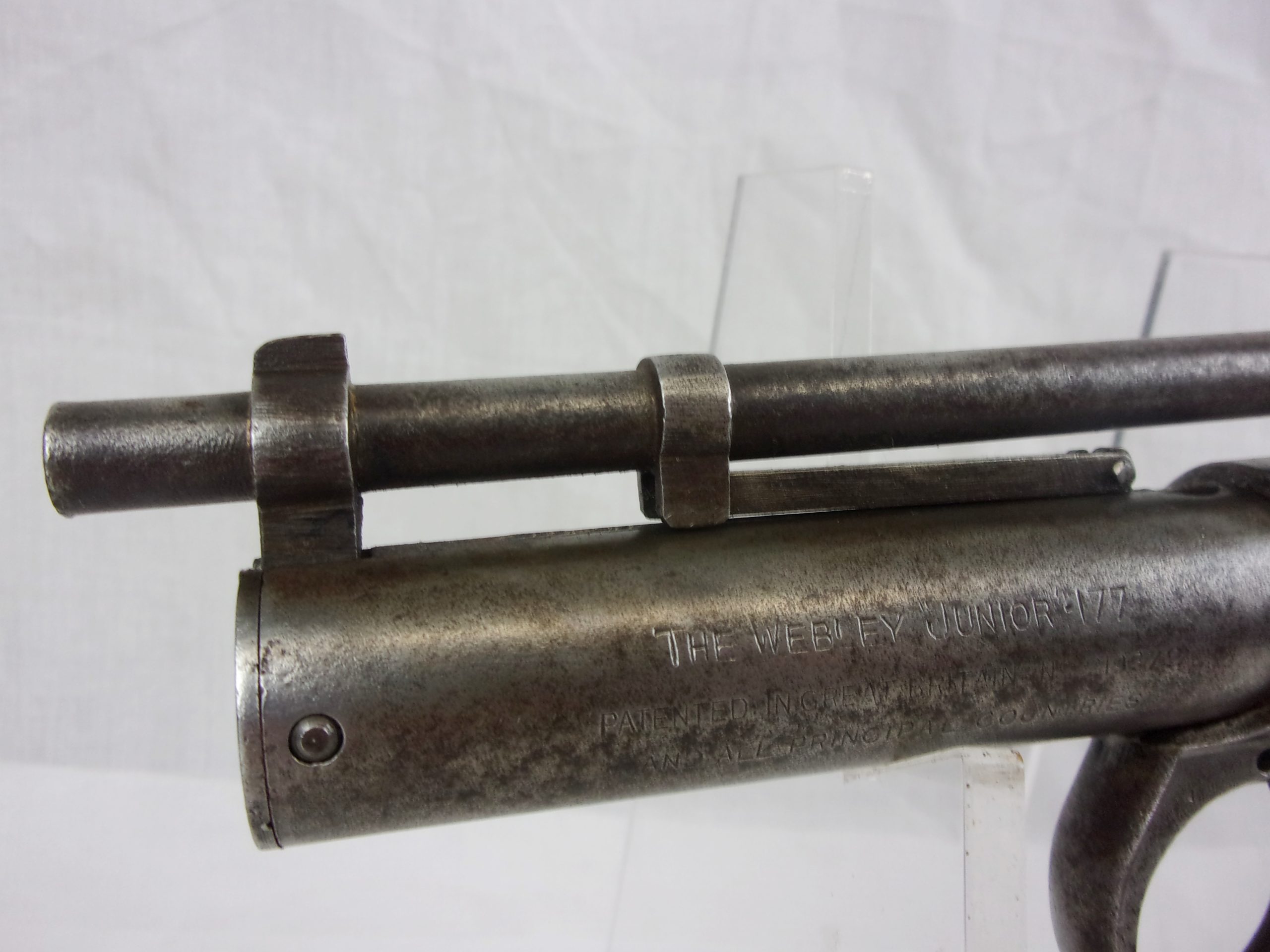 Pre War Webley & Scott, Webley Junior .177 Calibre Air Pistol - Image 7