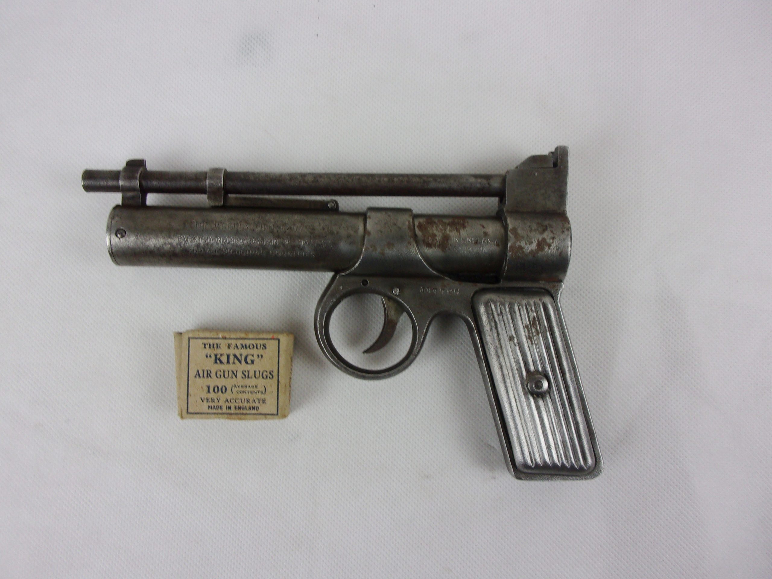 Pre War Webley & Scott, Webley Junior .177 Calibre Air Pistol - Image 13