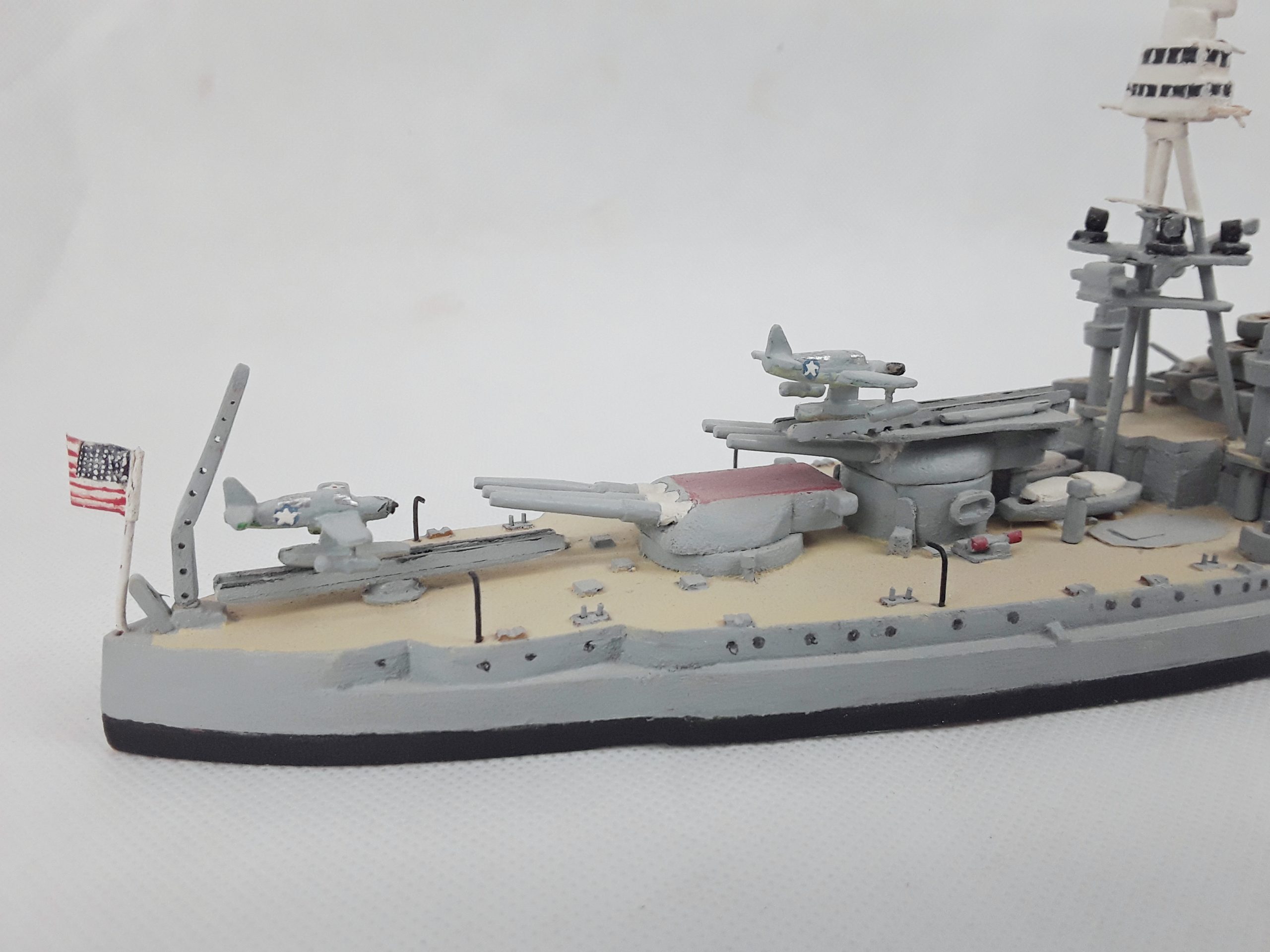 Scratch Built Model of the Battleship USS Arizona (BB-39) - Image 7
