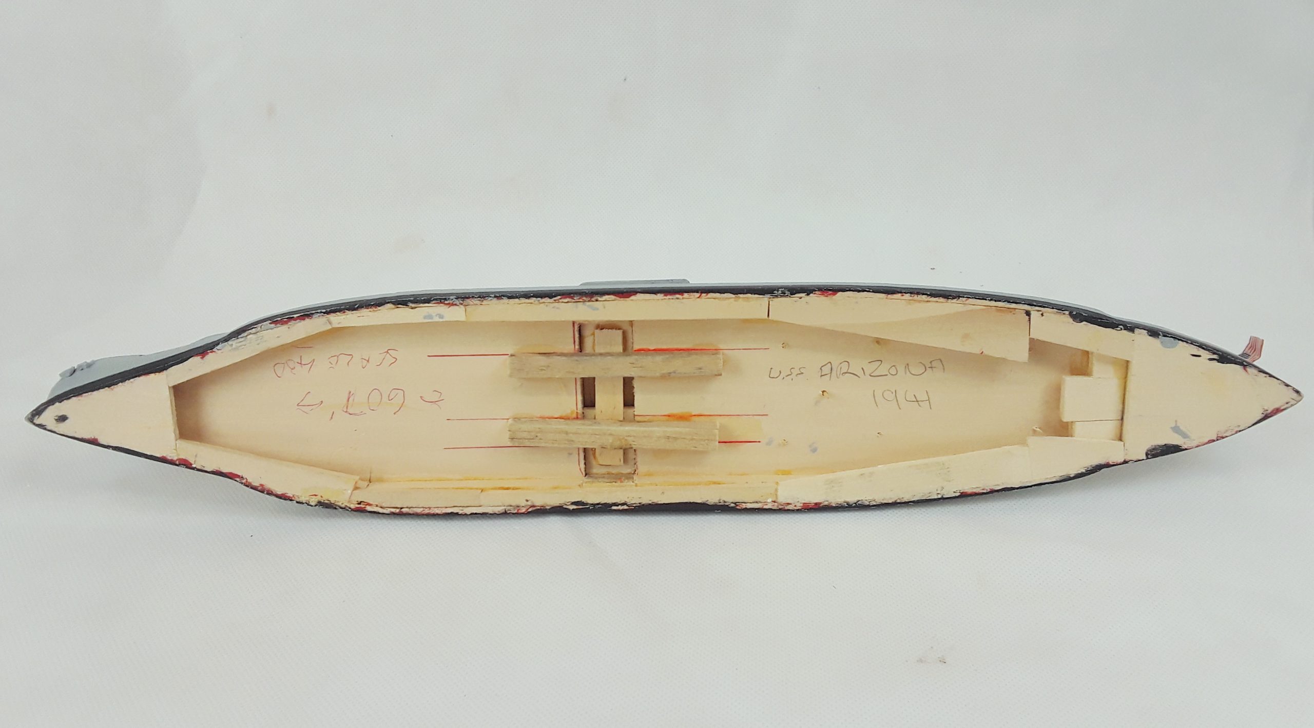 Scratch Built Model of the Battleship USS Arizona (BB-39) - Image 8