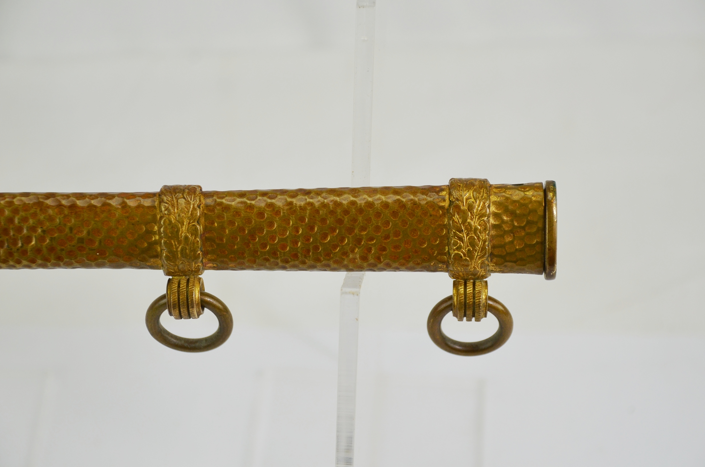 Original WW2 German Kriegsmarine Dagger and Hammered Scabbard - Image 16