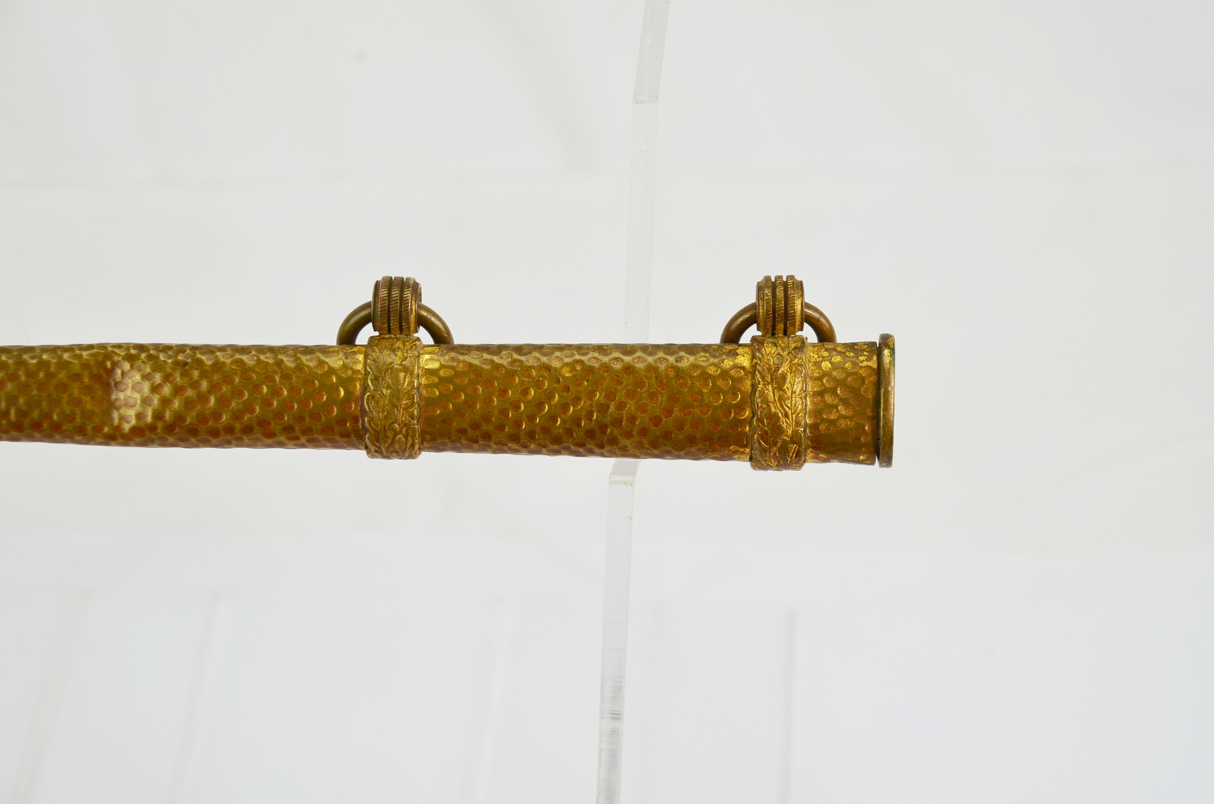 Original WW2 German Kriegsmarine Dagger and Hammered Scabbard - Image 19