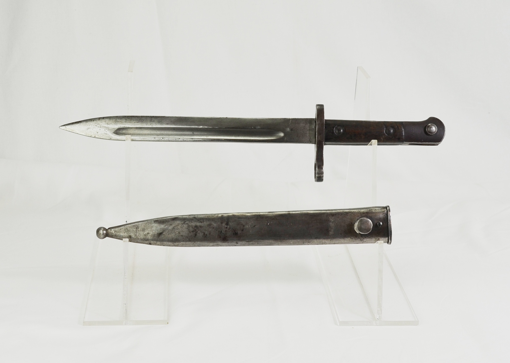Turkish M1935 AS.FA Bayonet and Scabbard for Mauser K98