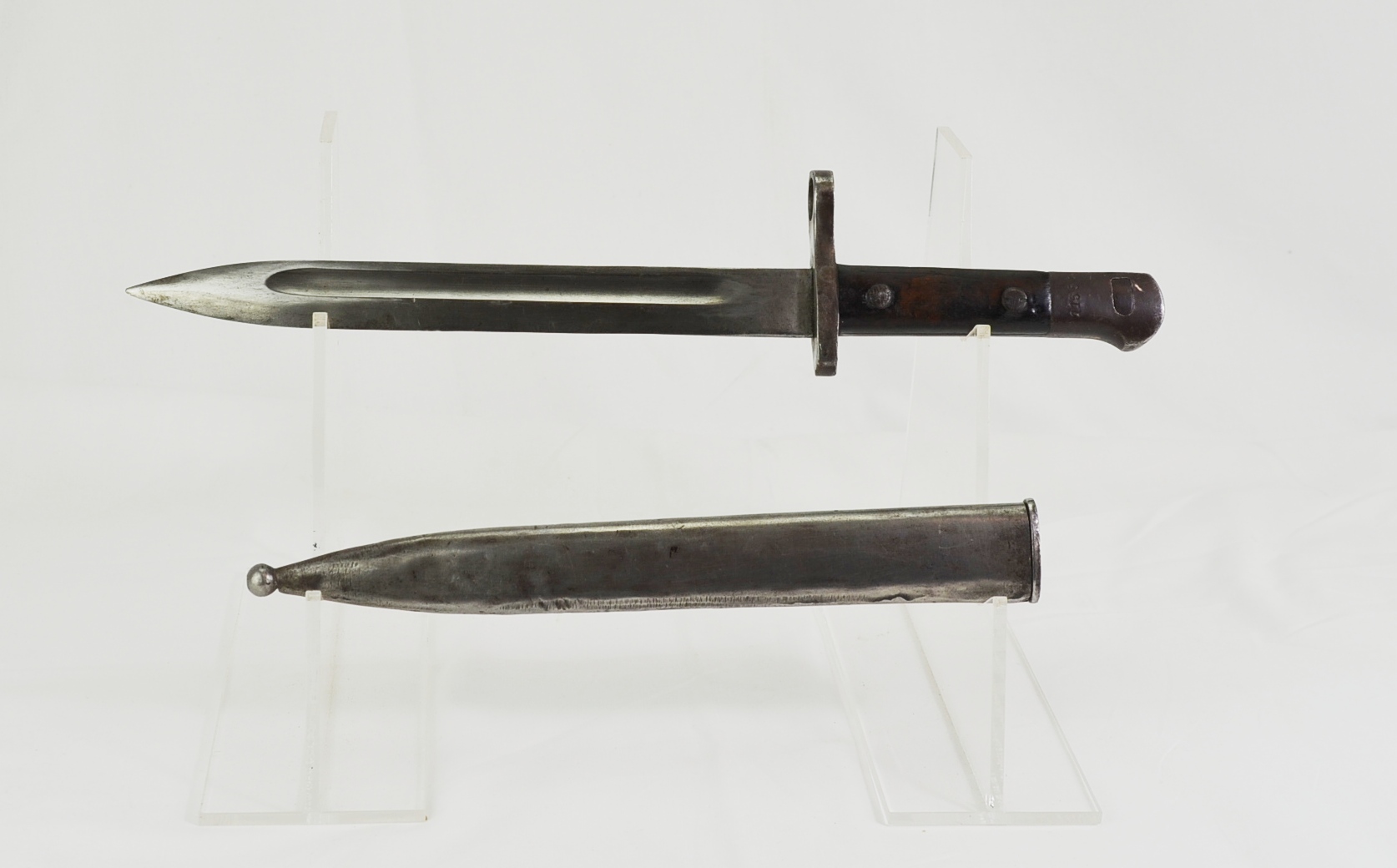 Turkish M1935 AS.FA Bayonet and Scabbard for Mauser K98 - Image 2