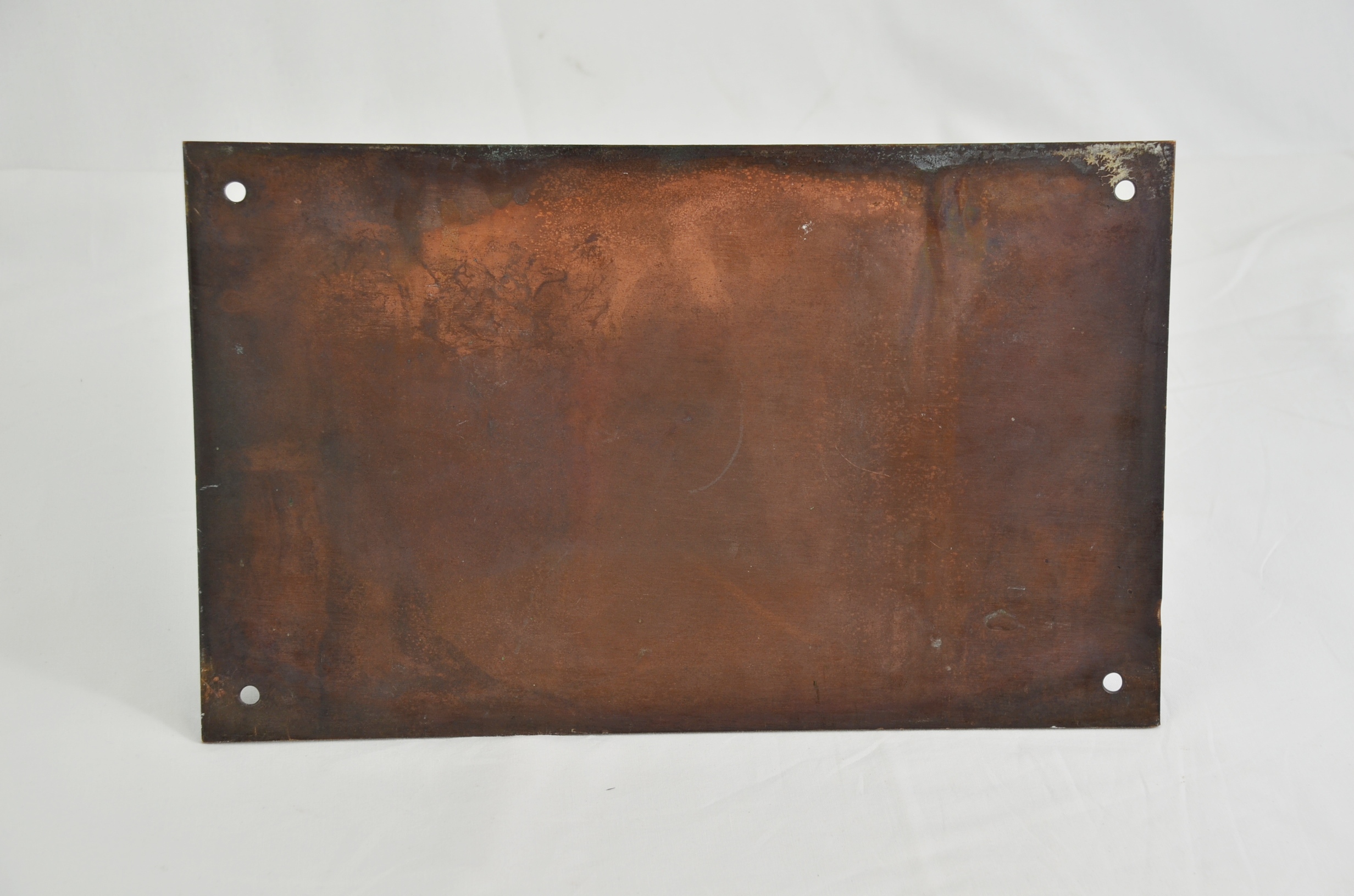 Vintage Prudential Assurance Brass Accident Insurance Sign - Image 2