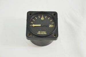 Original WW2 US Air Force De-Icing Pressure Indicator for B-17 Flying Fortress, B-24 Liberator, and B-29 Superfortress