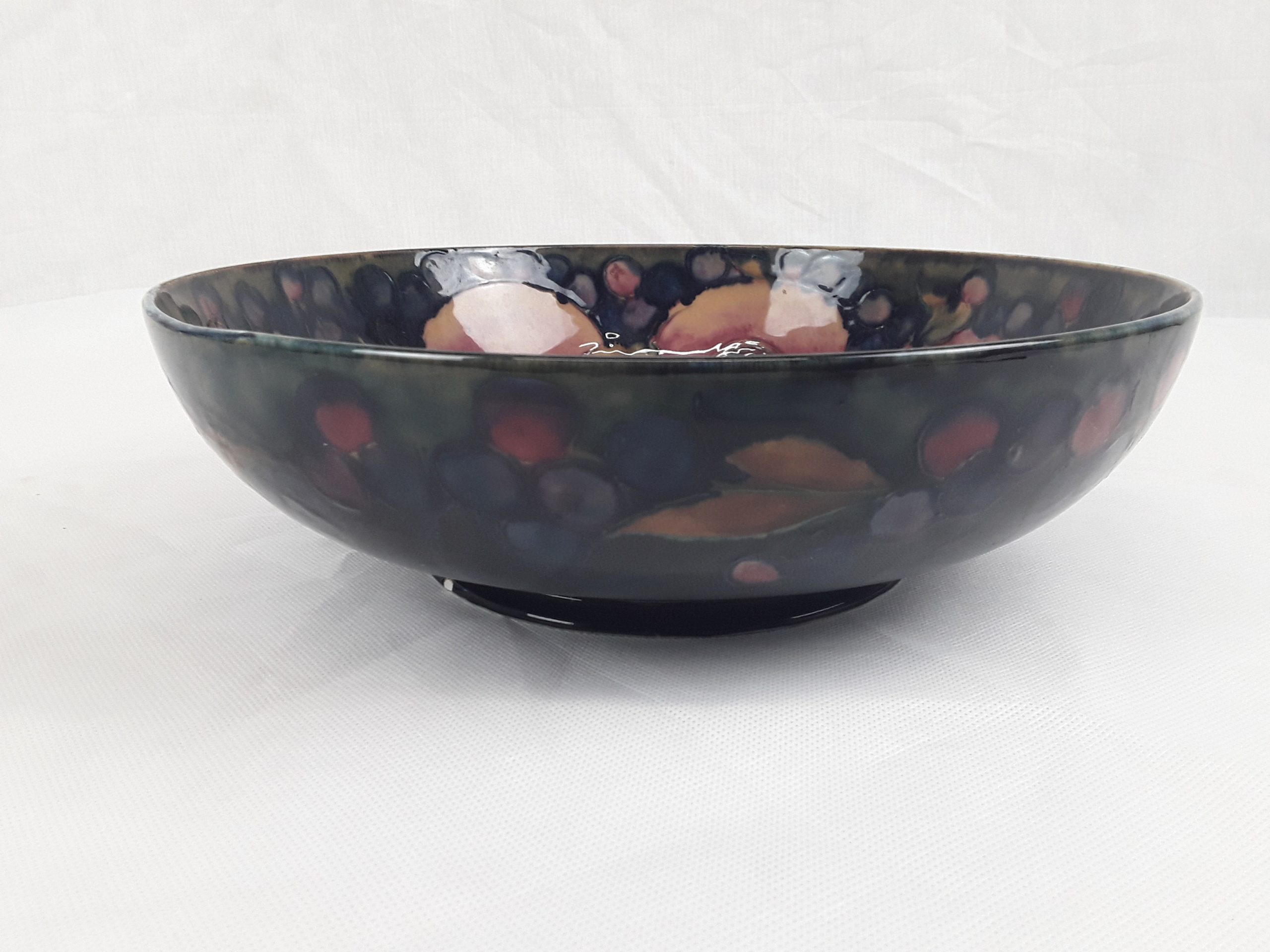 Large William Moorcroft Footed Pomegranate Bowl - Image 2
