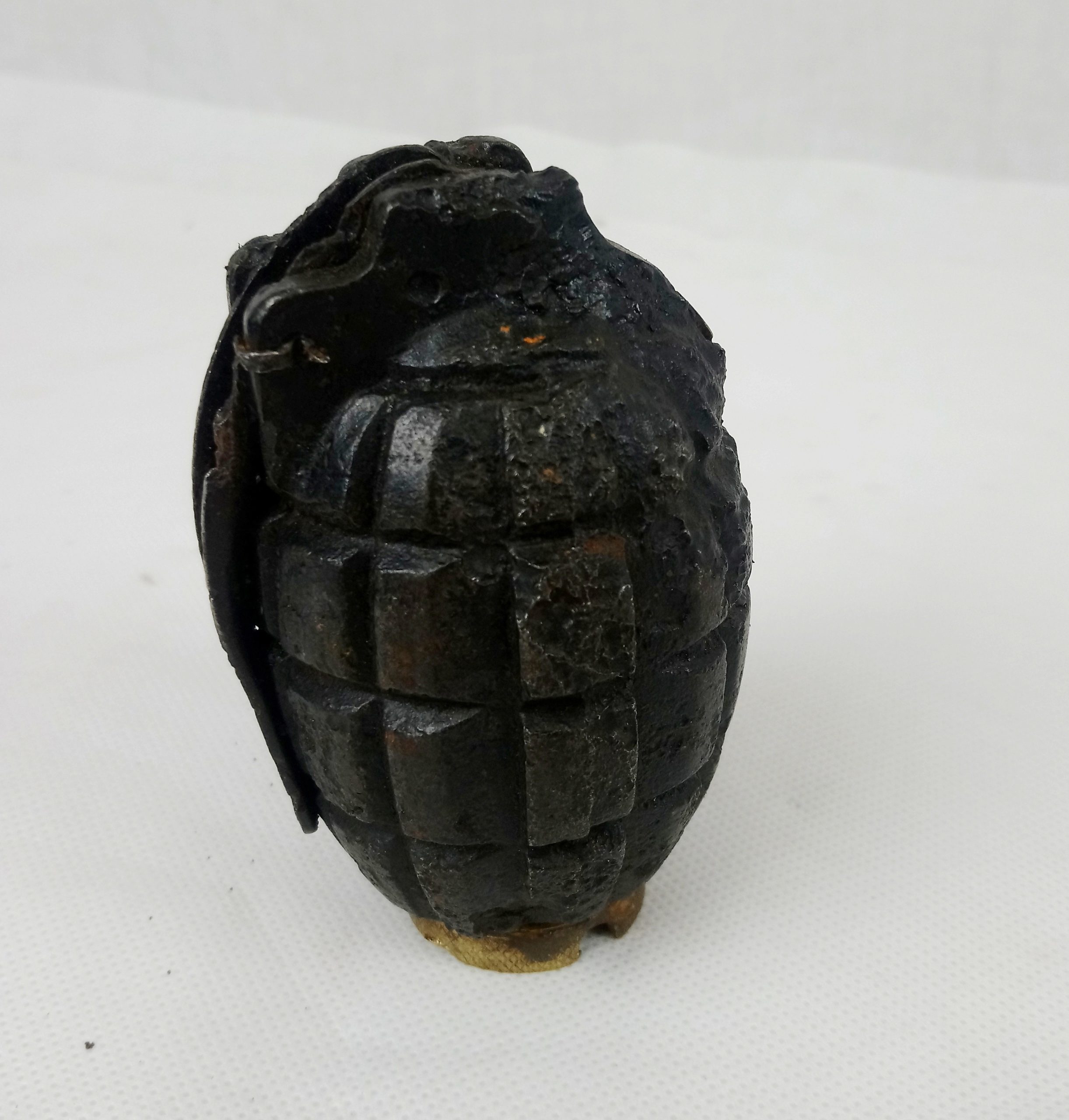 Inert WW1 1916 Mills Bomb Grenade No 5 Mk 1 #3 - Image 3