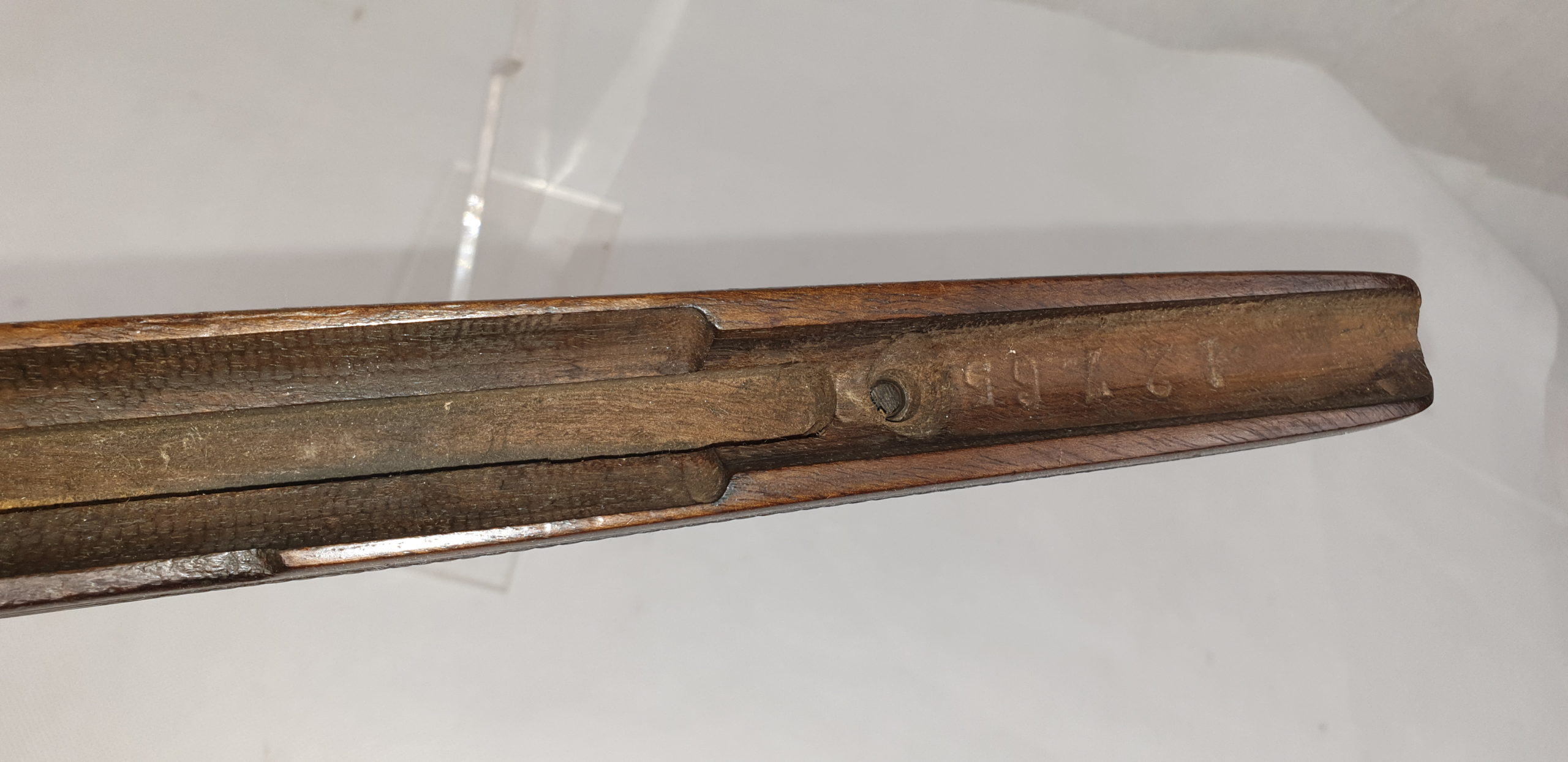 Miniature Needle-Gun Bolt Action Rifle Wooden Stock - Image 10